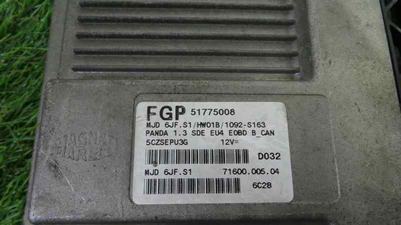 FIAT Panda 2 generation (2003-2011) Блок керування двигуном ECU 1033718 19001582