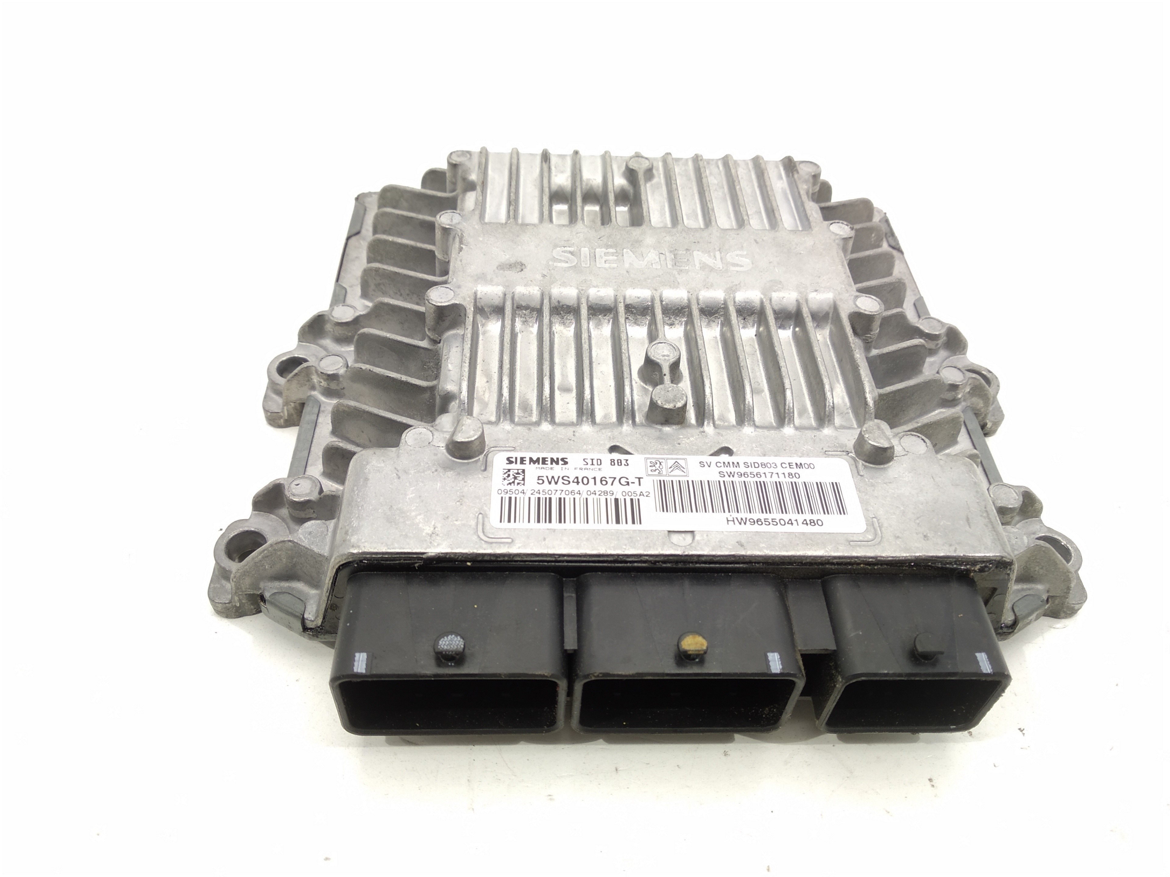 VAUXHALL 407 1 generation (2004-2010) Engine Control Unit ECU 9655041480, 9655041480 19328314