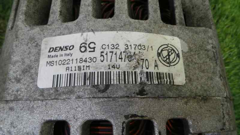 FIAT Panda 2 generation (2003-2011) Alternator 51714794, 51714794, 51714794 24663855