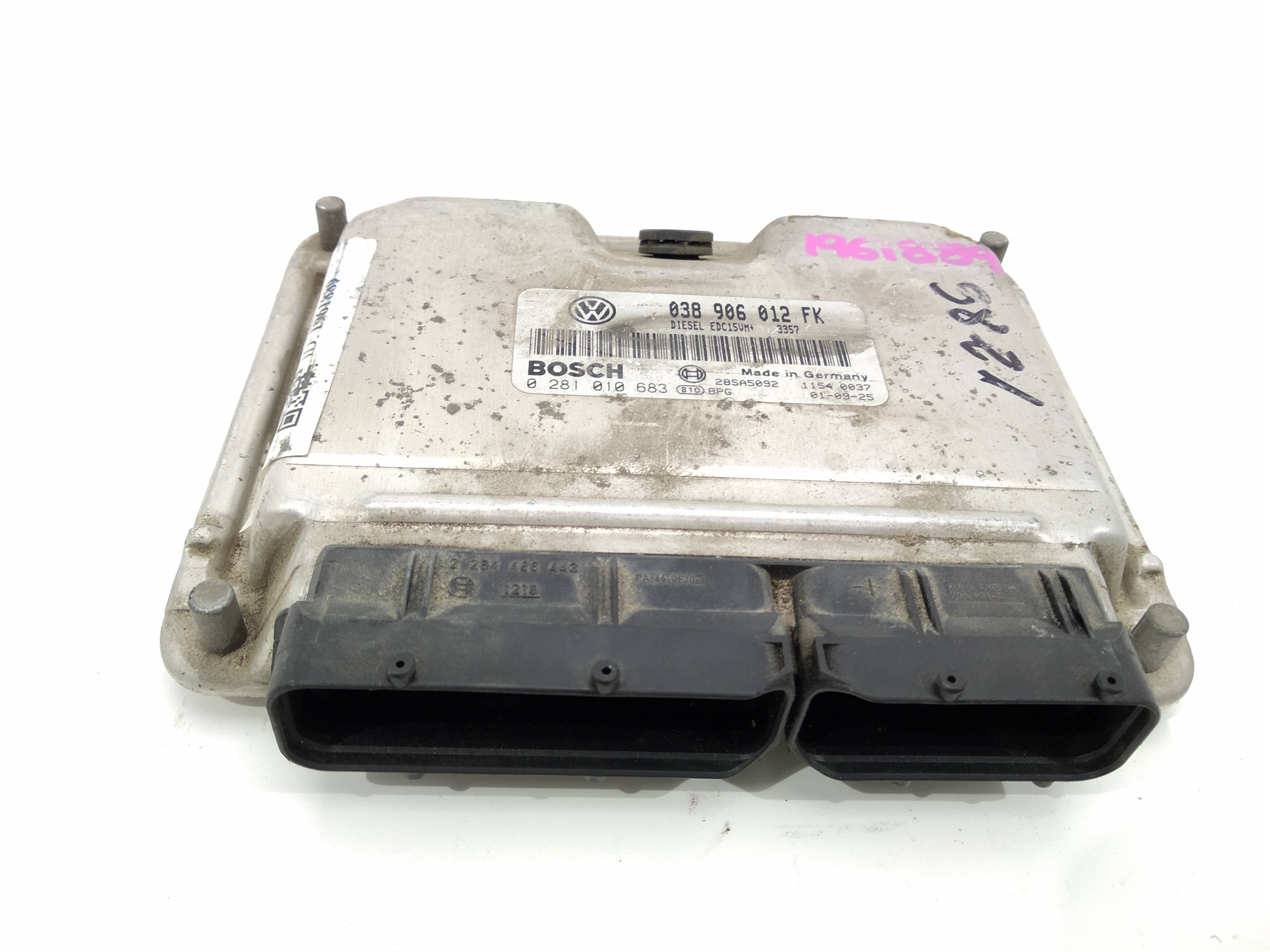 SEAT Toledo 2 generation (1999-2006) Engine Control Unit ECU 0281010683,0281010683,0281010683 19106085