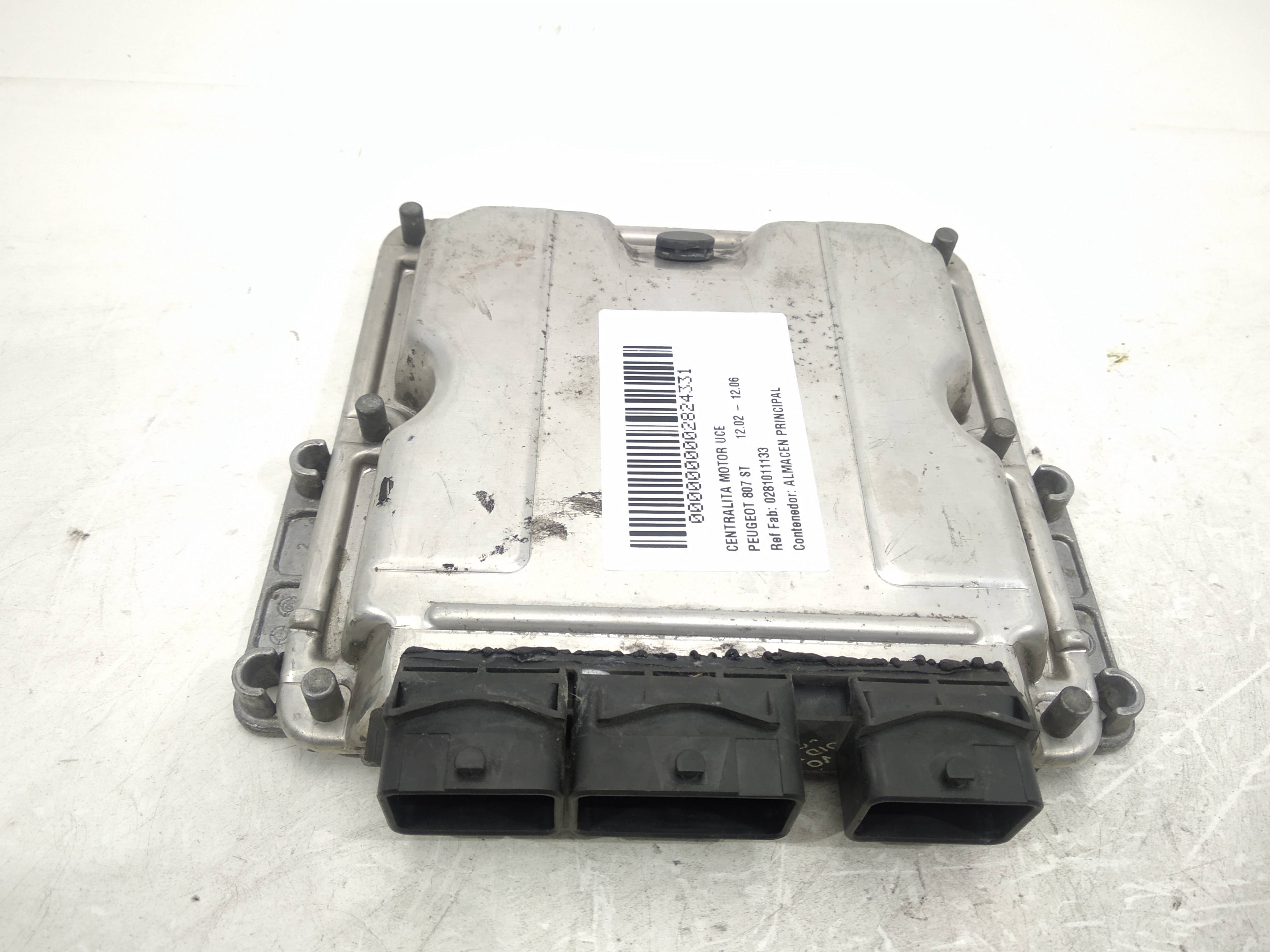 PEUGEOT 807 1 generation (2002-2012) Engine Control Unit ECU 0281011133,0281011133,0281011133 19316926