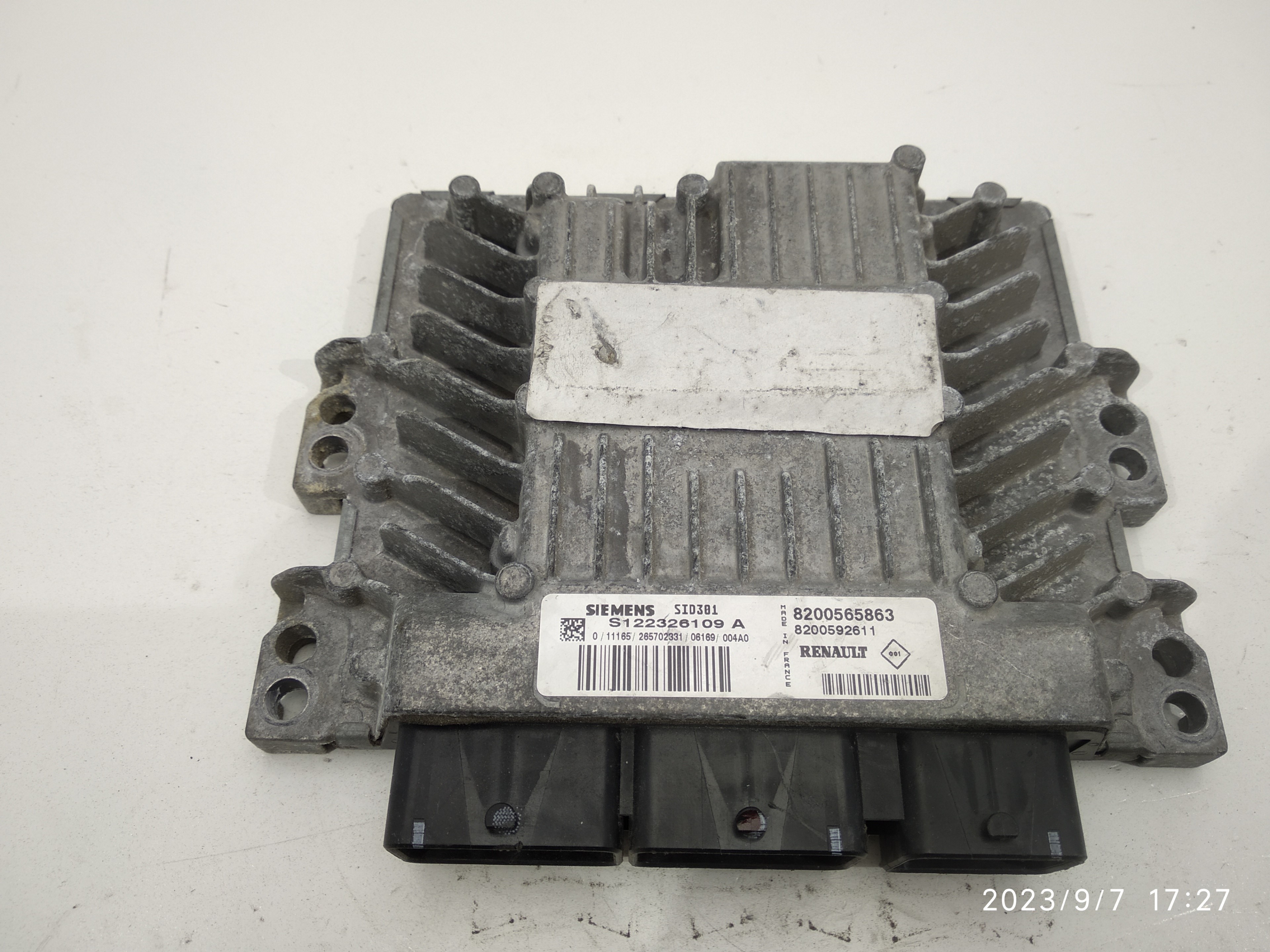 RENAULT Scenic 2 generation (2003-2010) Unitate de control motor S122326109A 25299540