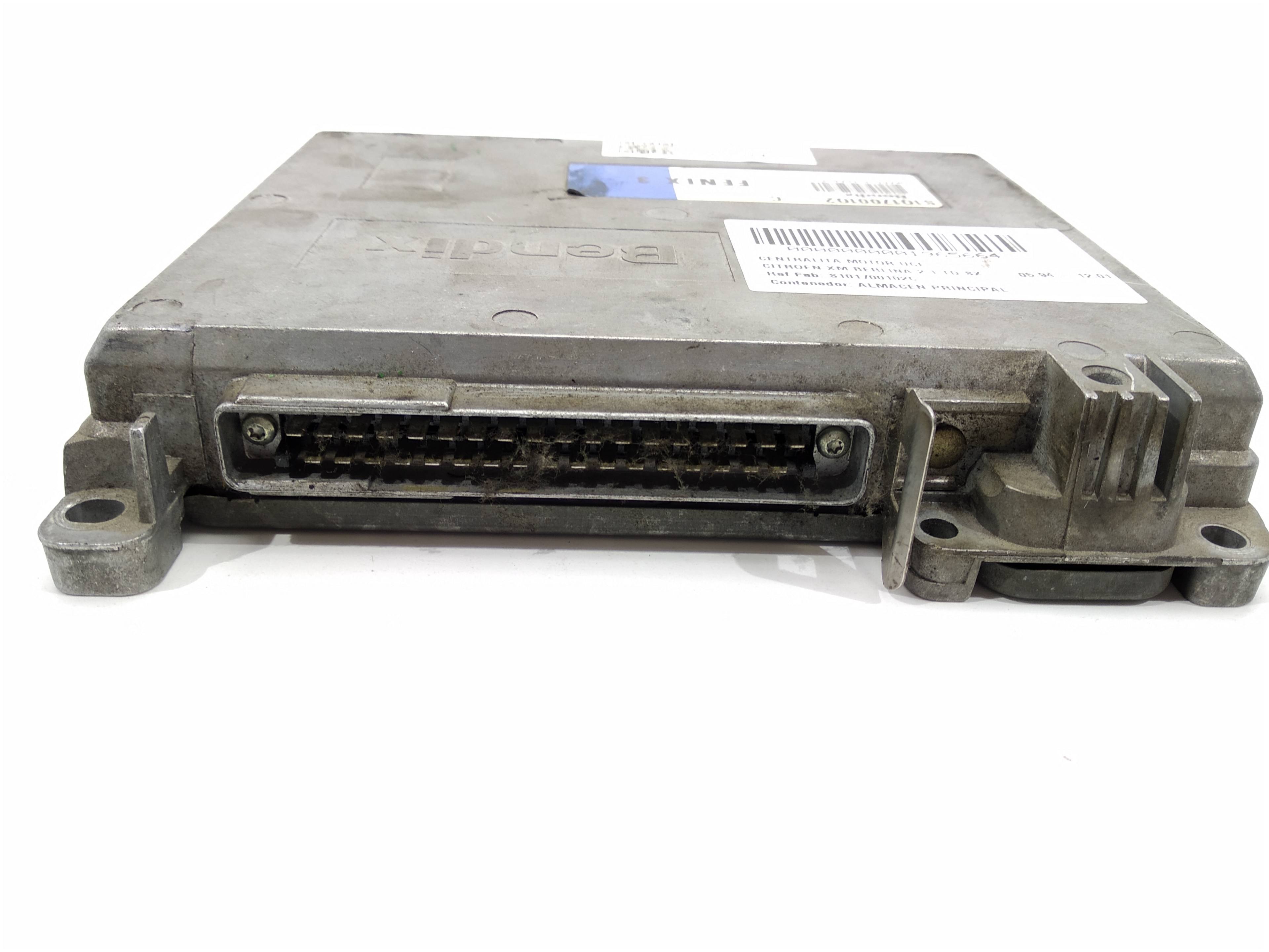 CITROËN XM Y3 (1989-1994) Motorkontrolenhed ECU S101700102C, S101700102C, S101700102C 24488513