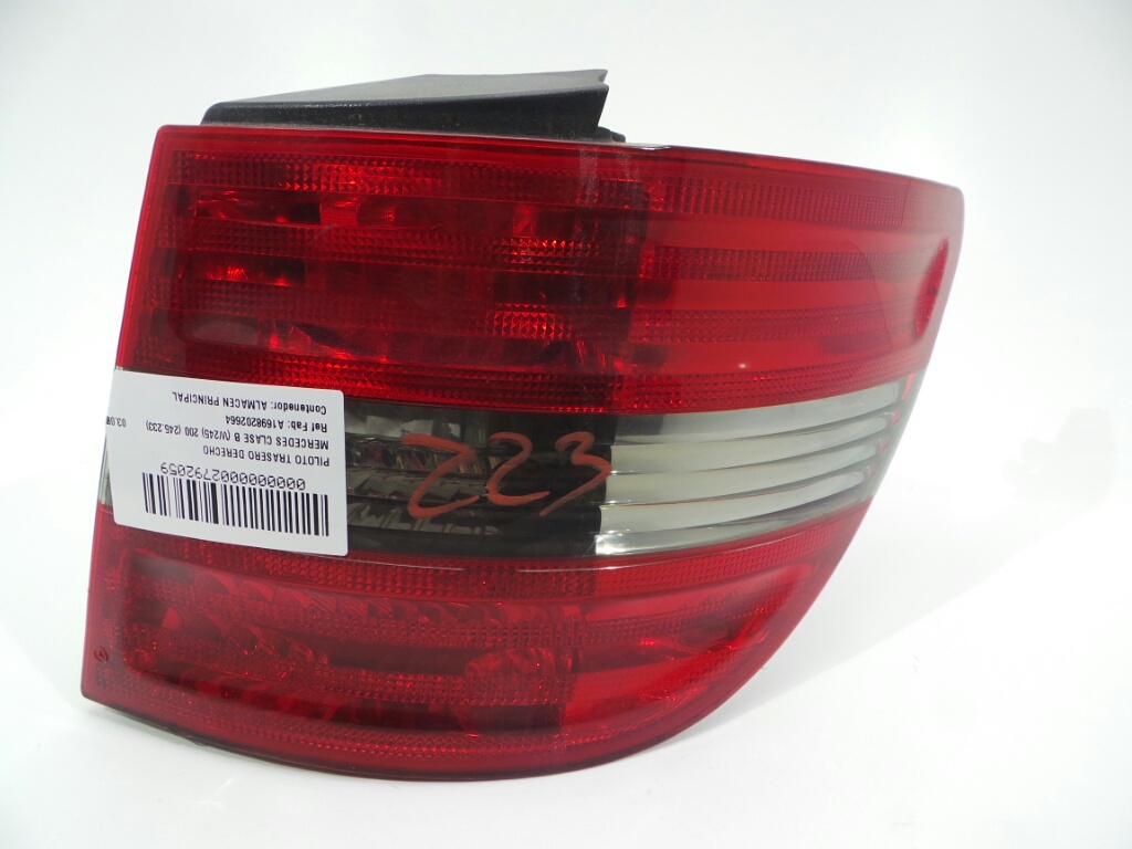 MERCEDES-BENZ B-Class W245 (2005-2011) Rear Right Taillight Lamp A1698202664, A1698202664, A1698202664 19287679