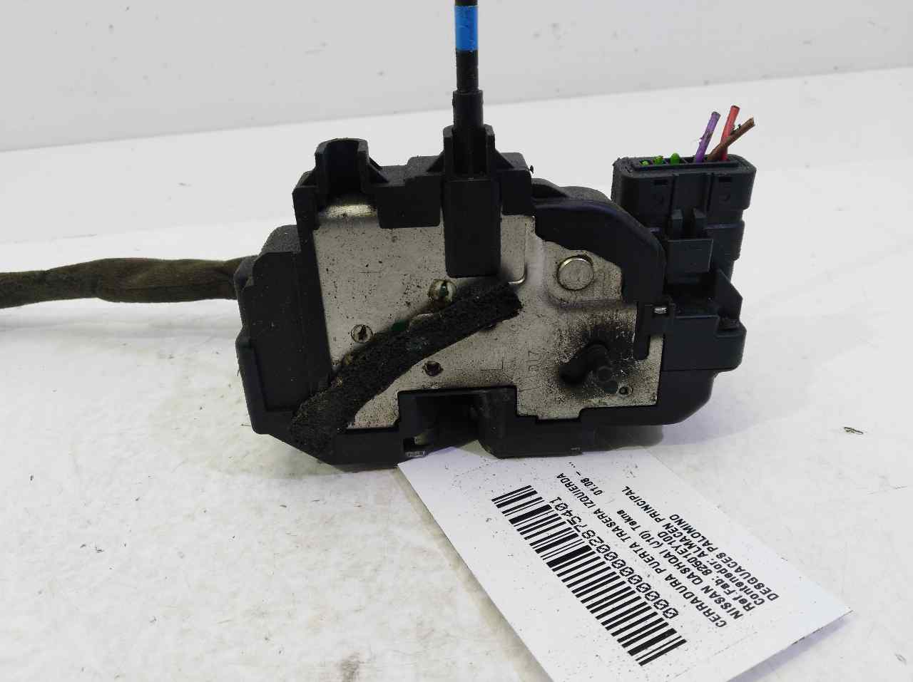 NISSAN Qashqai 1 generation (2007-2014) Aizmugurējo kreiso durvju slēdzene 82501EY10D 25305226