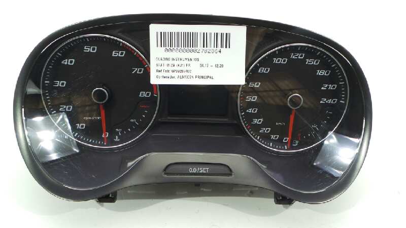 SEAT Alhambra 2 generation (2010-2021) Instrumentu panelis/spidometrs 6P0920740C, 6P0920740C 19285849