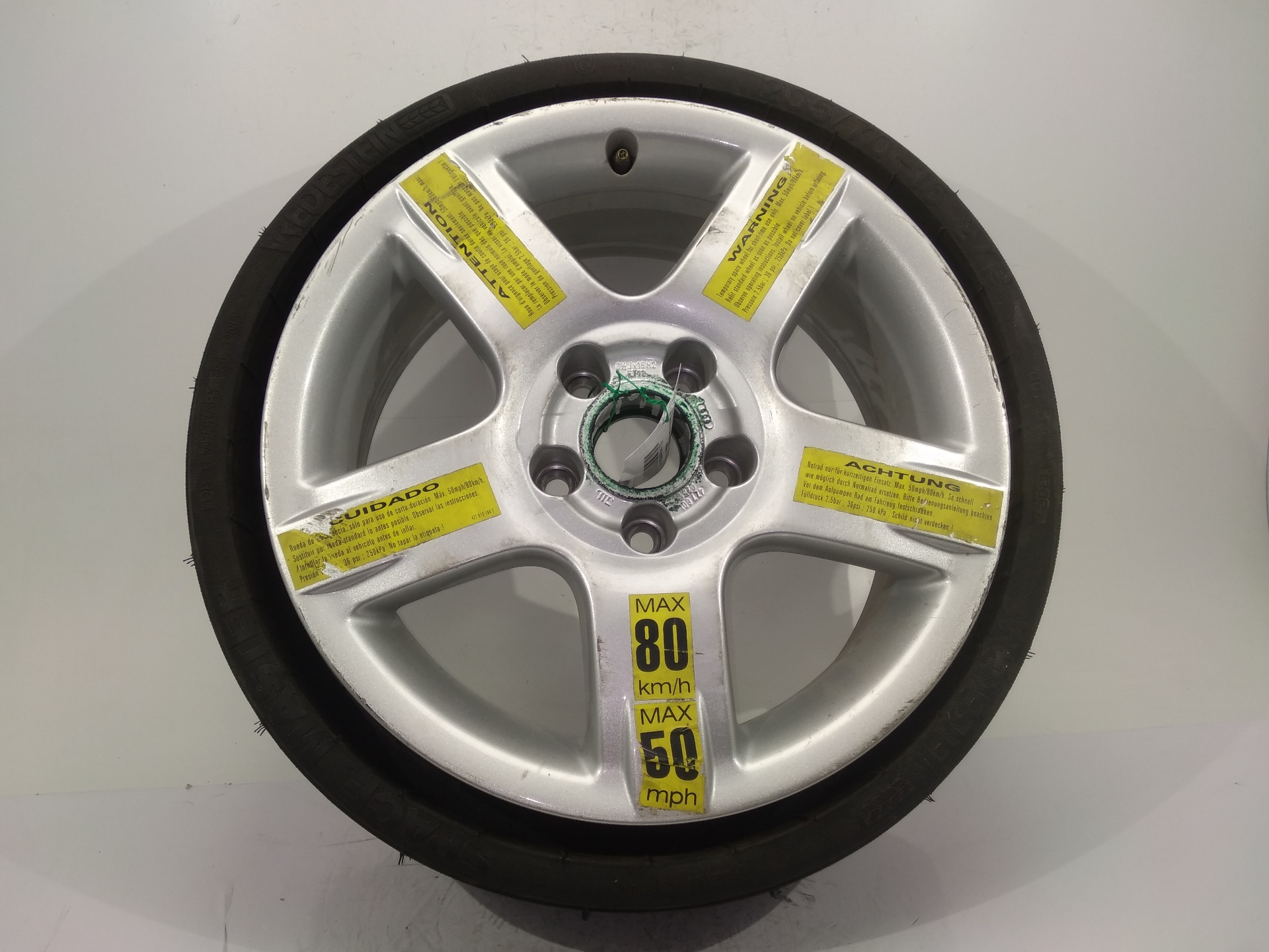 AUDI A6 C5/4B (1997-2004) Spare Wheel 4Z7601025B,4Z7601025B,4Z7601025B 24016739