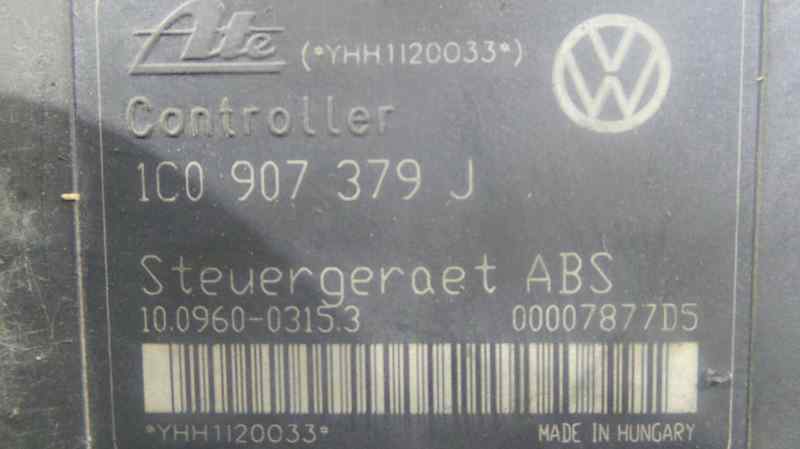 VOLKSWAGEN Bora 1 generation (1998-2005) ABS Pump 1C0907379J 18903652