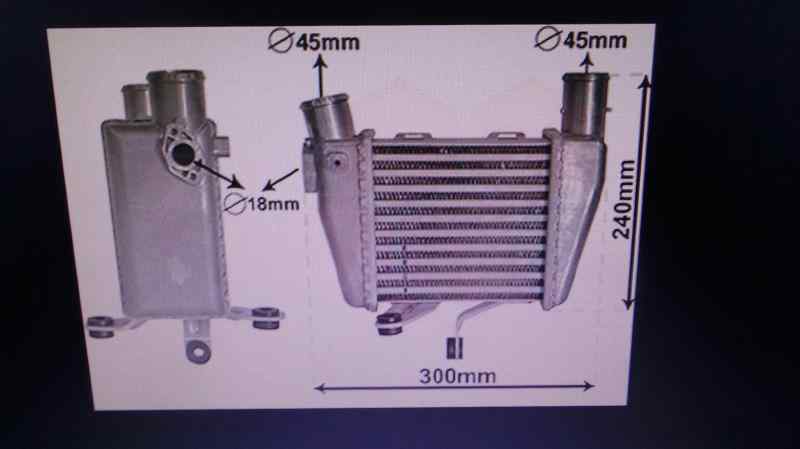 HYUNDAI Getz 1 generation (2002-2011) Радиатор интеркулера 282712A500 19107632
