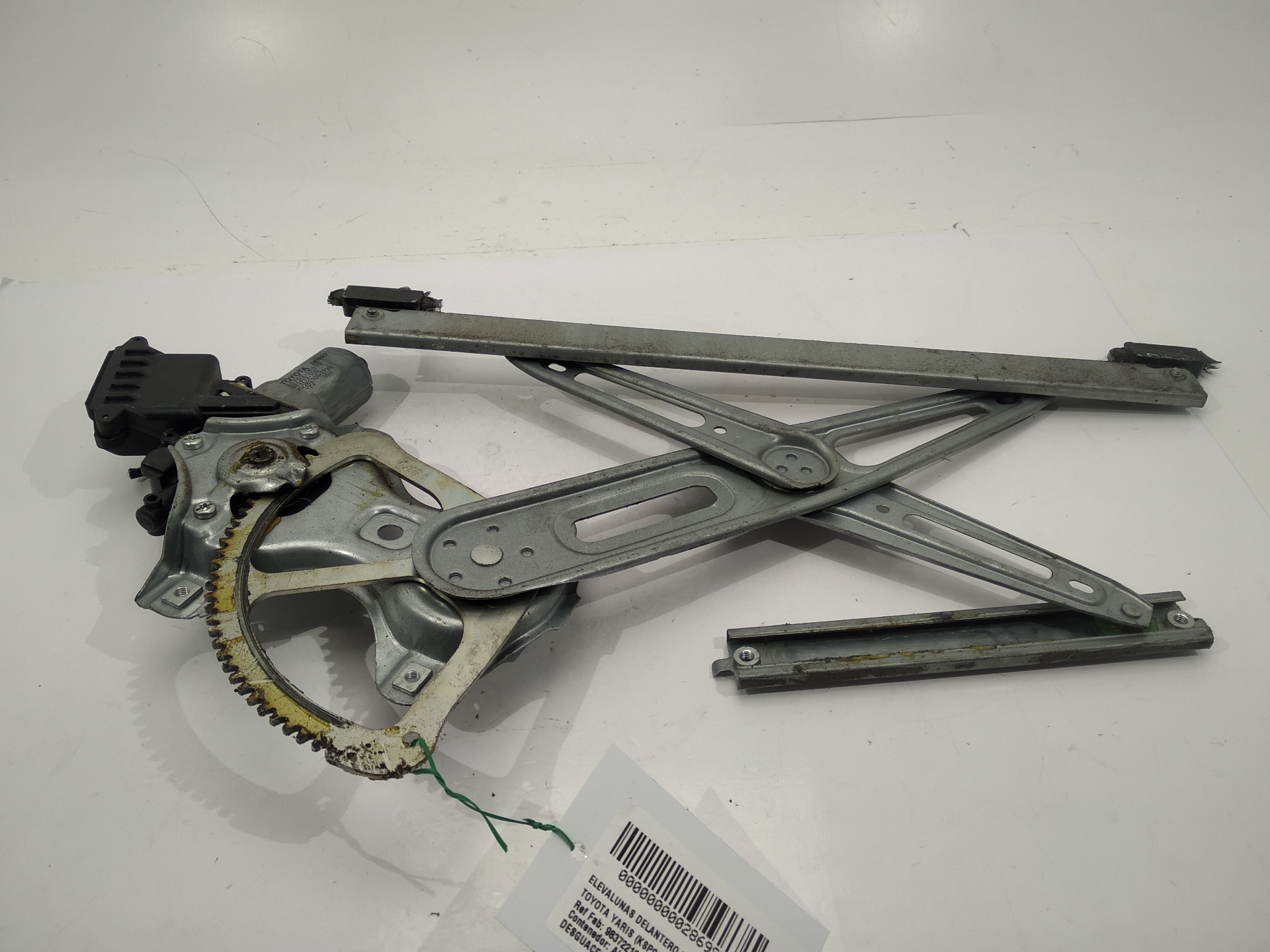 TOYOTA Yaris 2 generation (2005-2012) Front Left Door Window Regulator 983722102,983722102,983722102 24513904