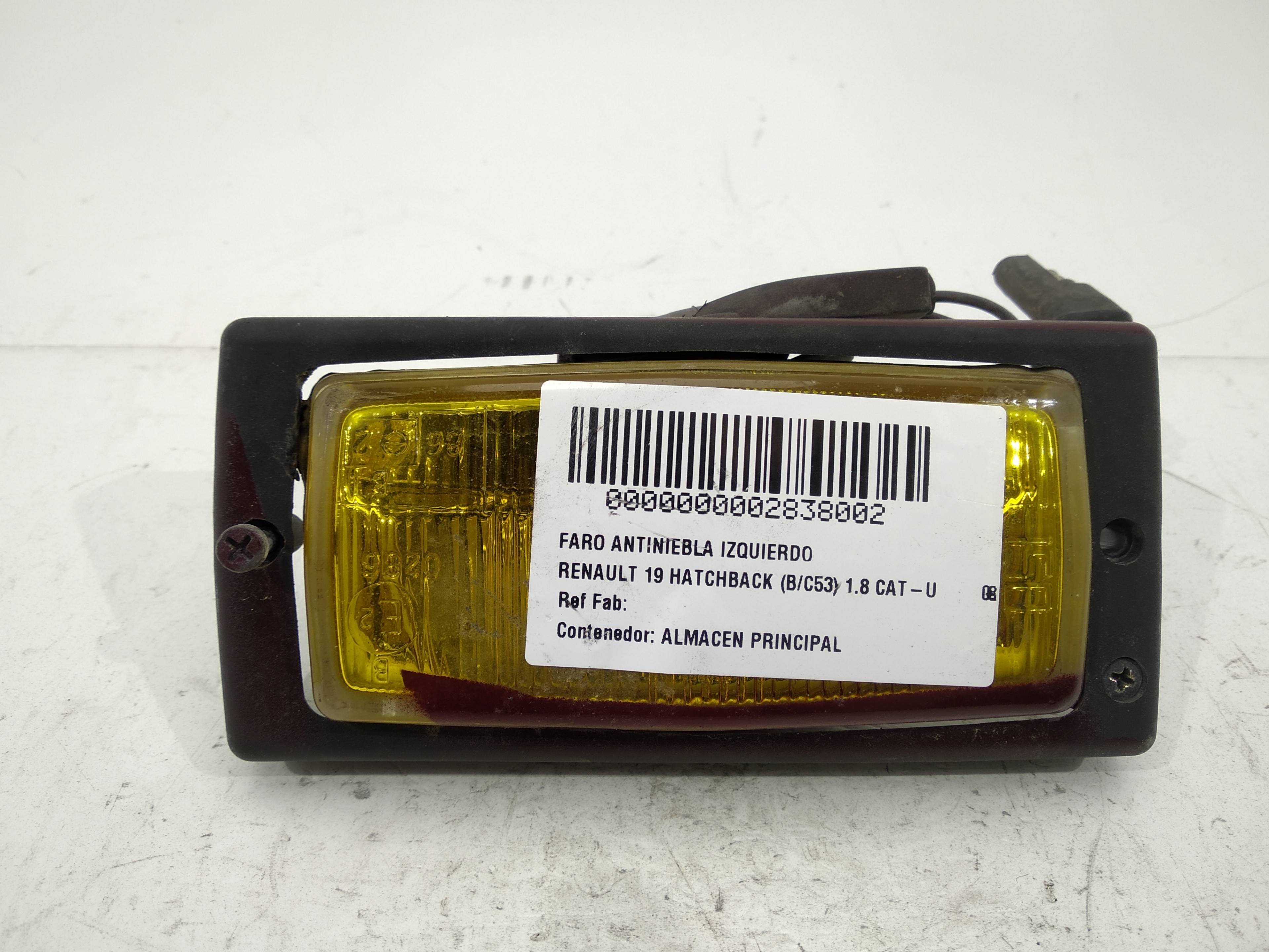 RENAULT 19 1 generation (1988-1992) Front Left Fog Light 061267, 061267, 061267 24489515