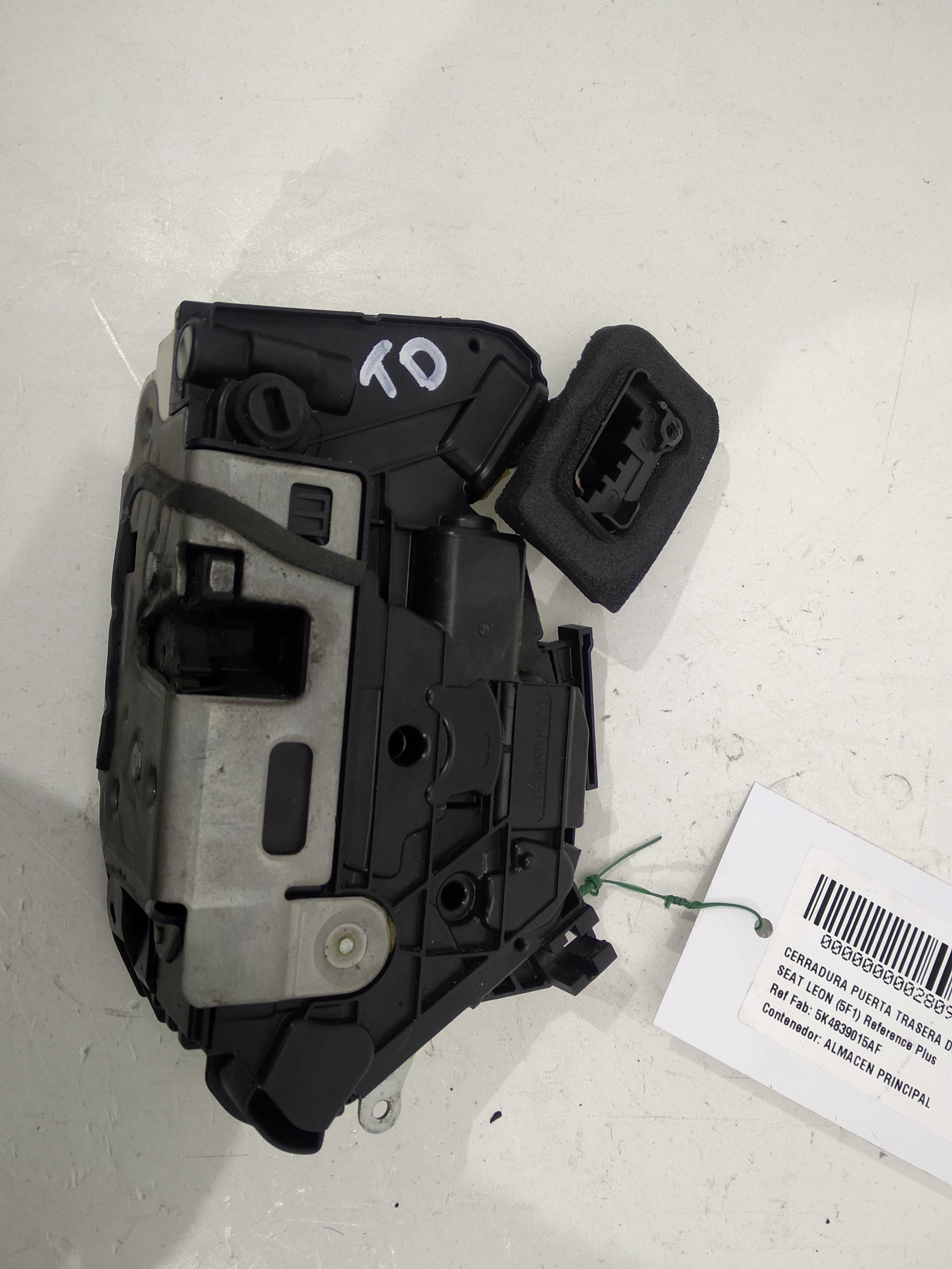 SEAT Leon 3 generation (2012-2020) Rear Right Door Lock 5K4839015AF,5K4839015AF 19309364