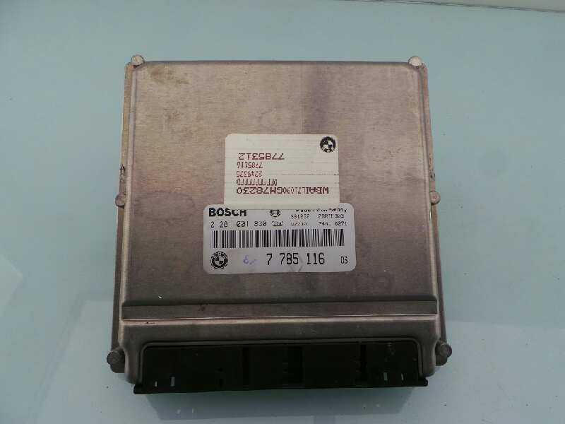 BMW 5 Series E39 (1995-2004) Engine Control Unit ECU 0281001830, 0281001830 19238201