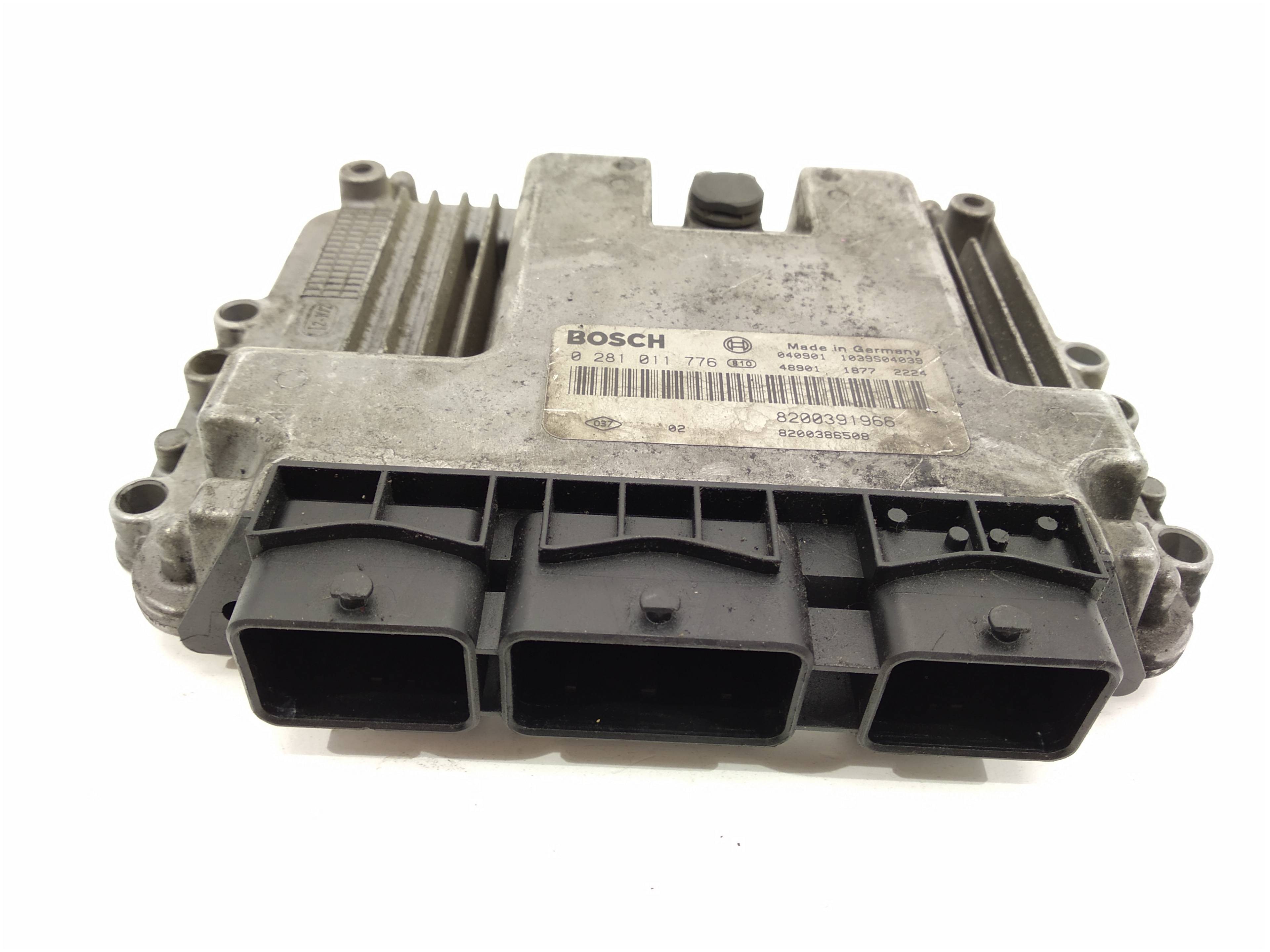 AUDI Megane 2 generation (2002-2012) Engine Control Unit ECU 0281011776, 0281011776 19205766