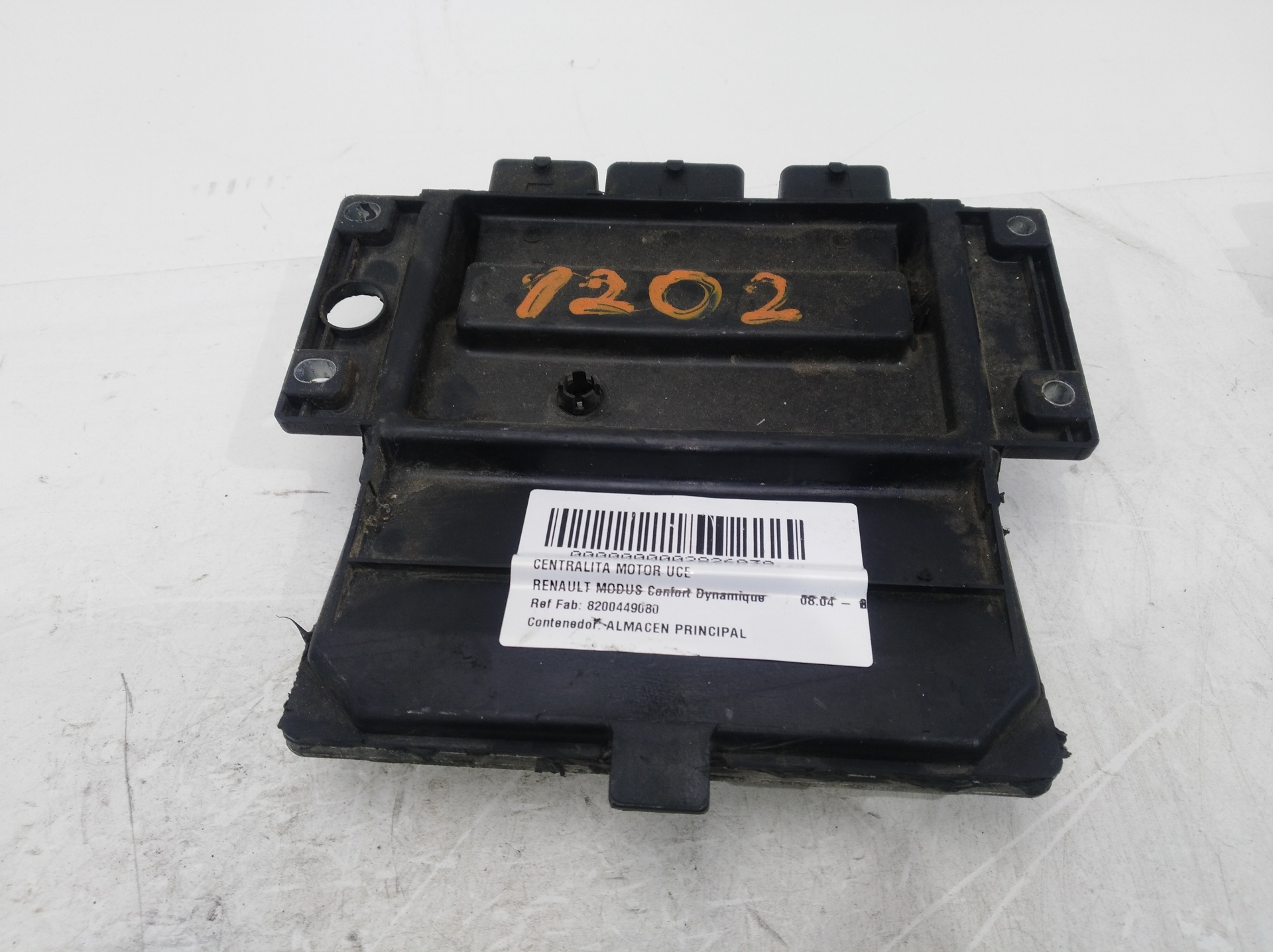 RENAULT Modus 1 generation (2004-2012) Engine Control Unit ECU 8200449080,8200449080 19317260