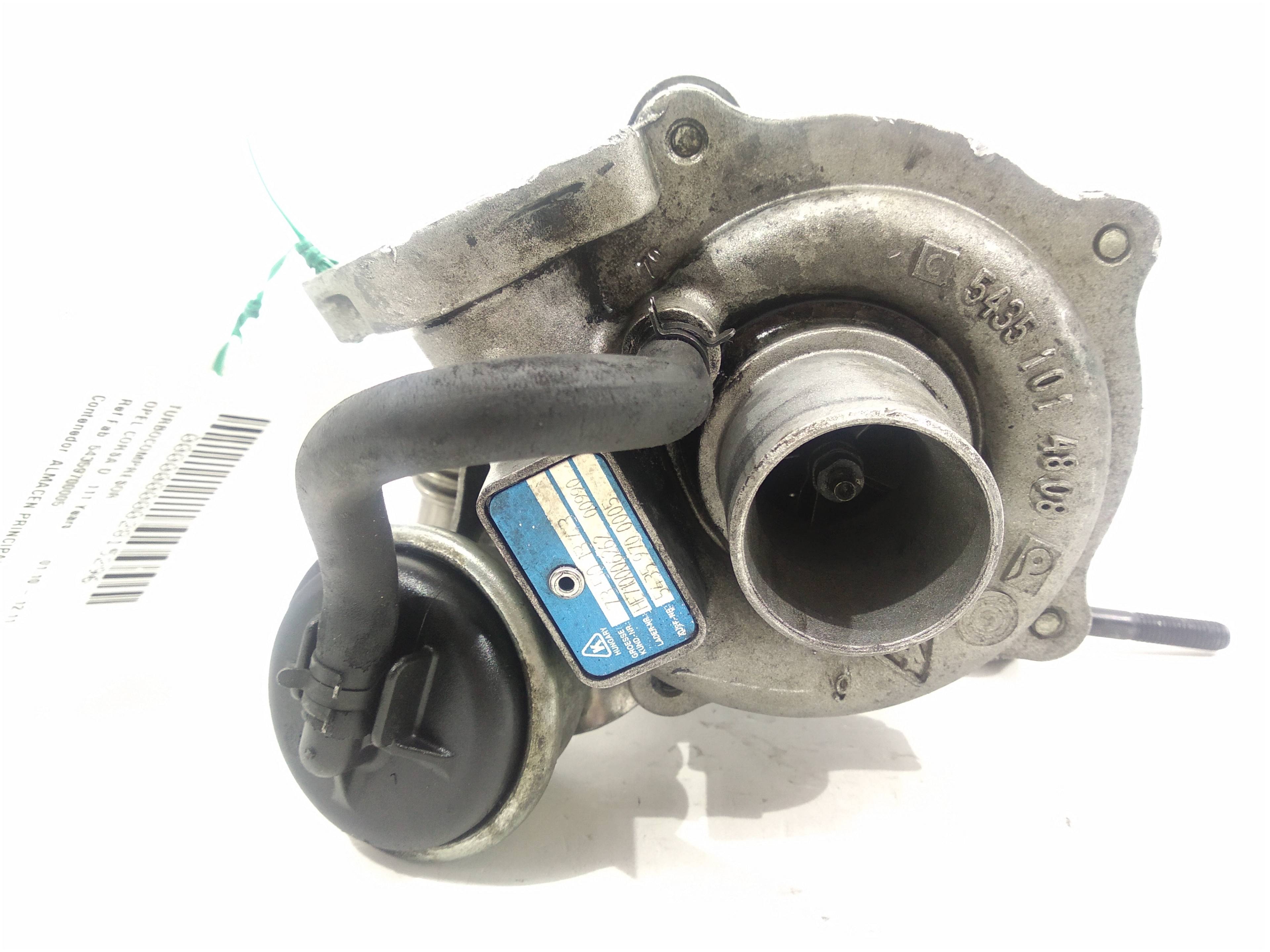 OPEL Corsa D (2006-2020) Turbocharger 54359700005,54359700005,54359700005 24489519