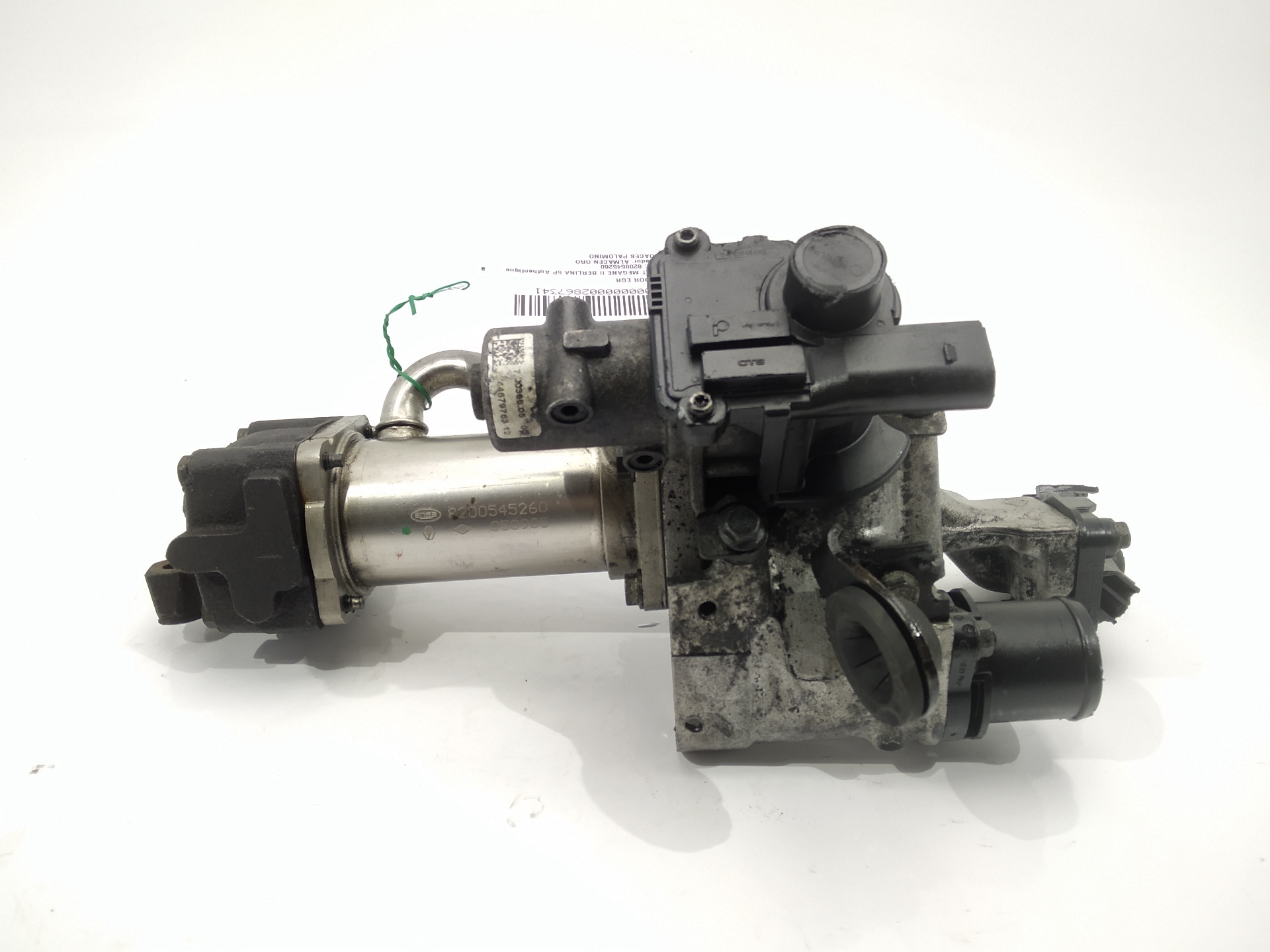 RENAULT Megane 2 generation (2002-2012) EGR-jäähdytin 8200545260,8200545260,8200545260 24513600