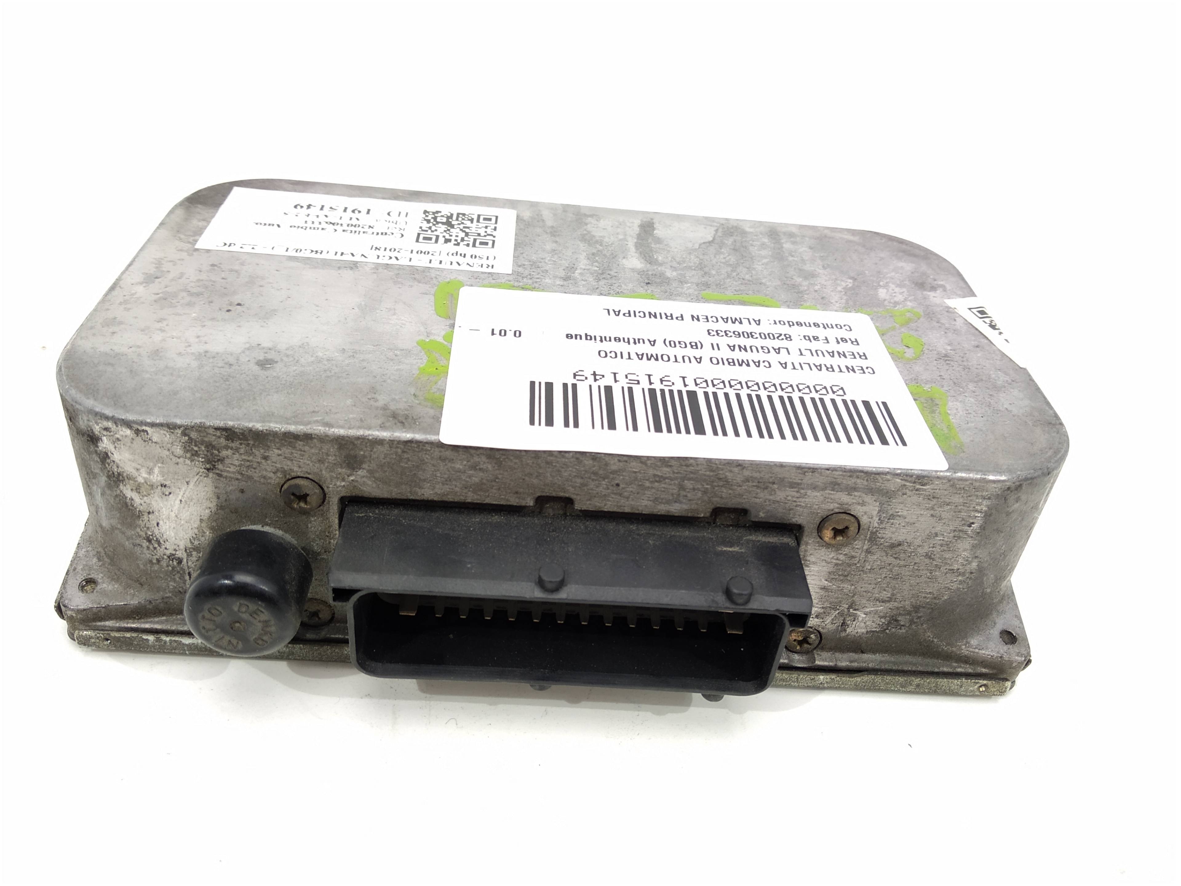 RENAULT Laguna 2 generation (2001-2007) Gearbox Control Unit 8200306333,8200306333,8200306333 19092248