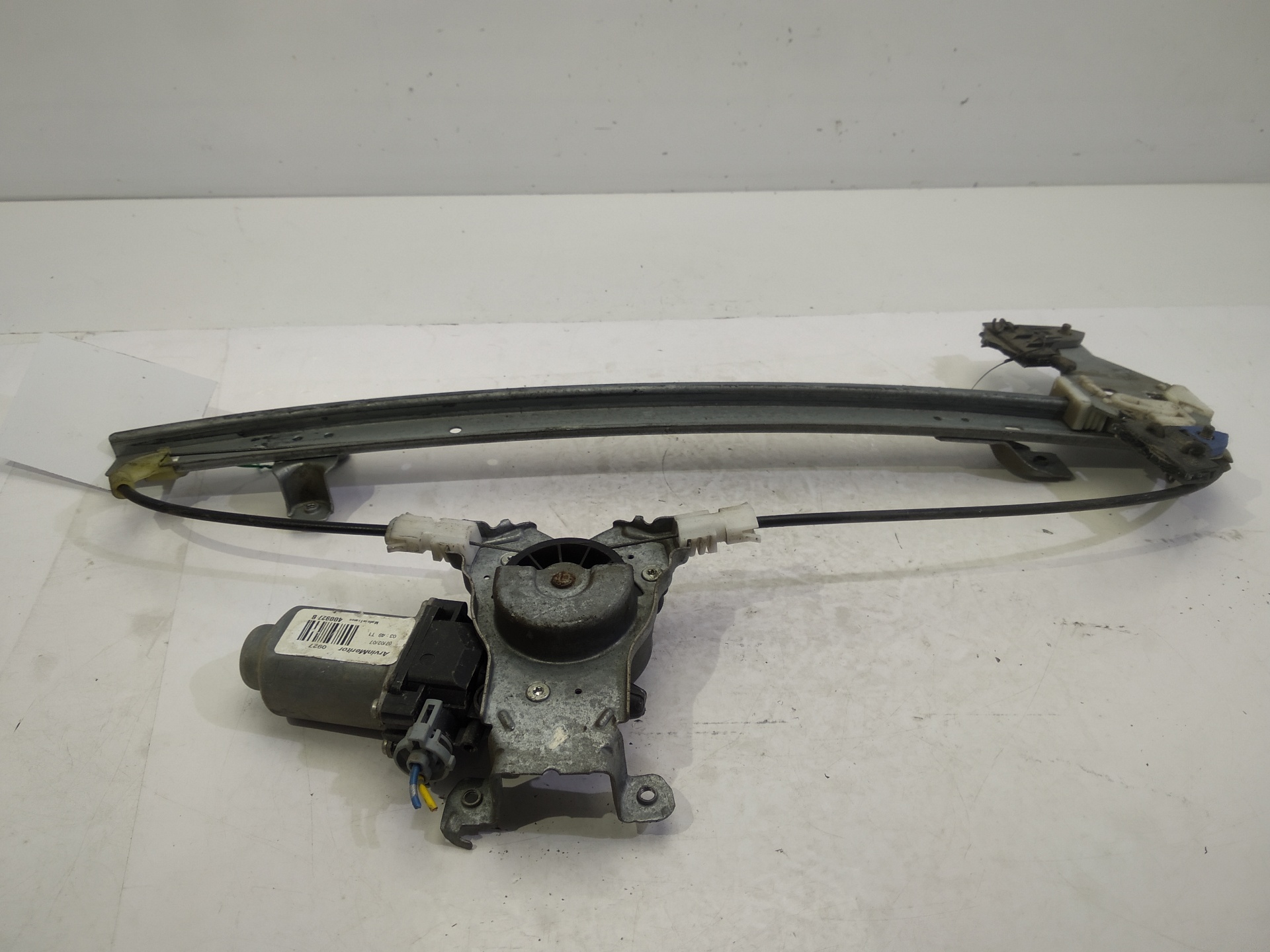 NISSAN NP300 1 generation (2008-2015) Rear left door window lifter 400927B 25305145