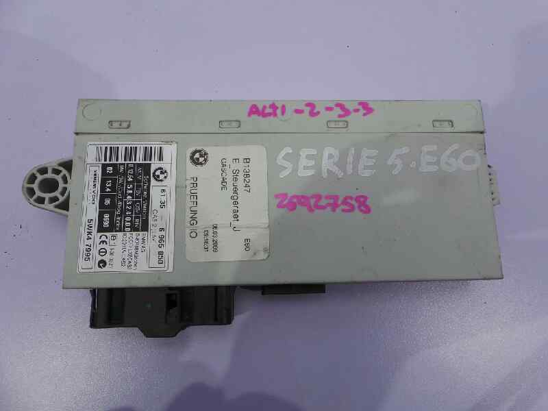 FORD 5 Series E60/E61 (2003-2010) Блок управления Комфорт 61356965050,61356965050 19183572