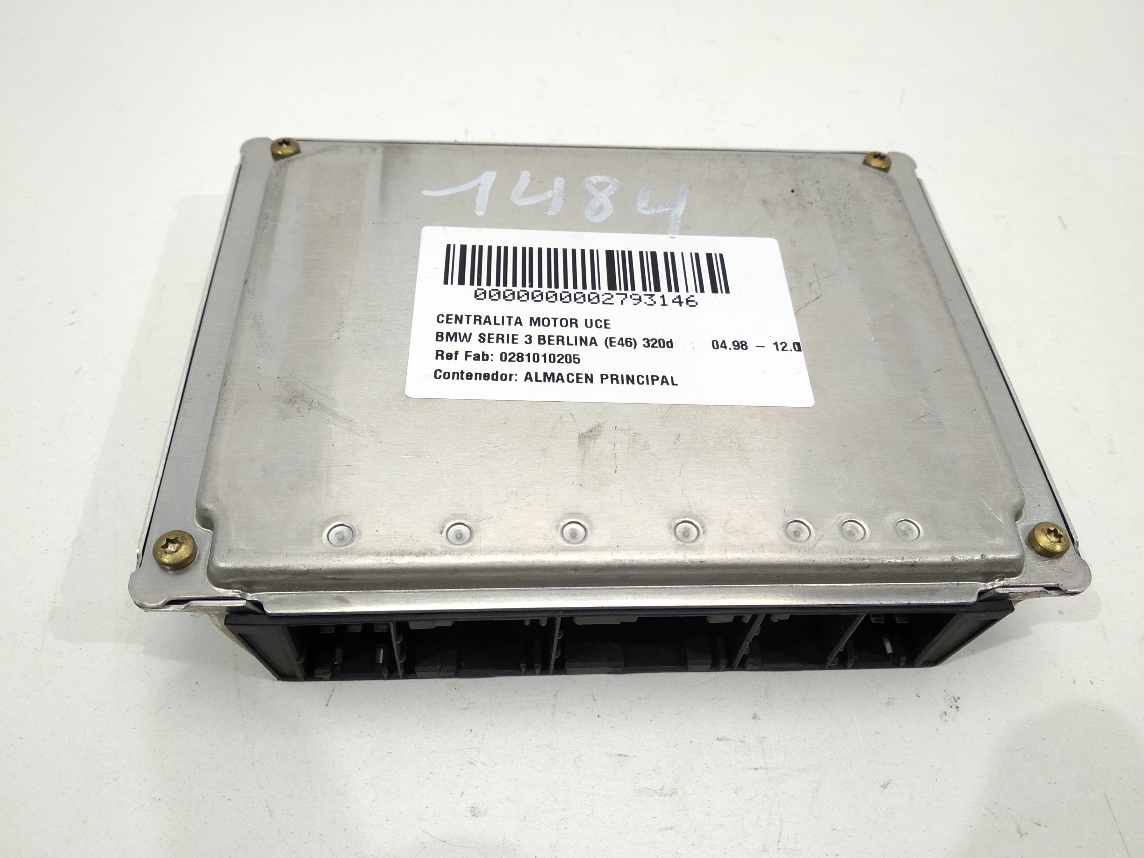 VAUXHALL 3 Series E46 (1997-2006) Engine Control Unit ECU 0281010205,0281010205 24489354