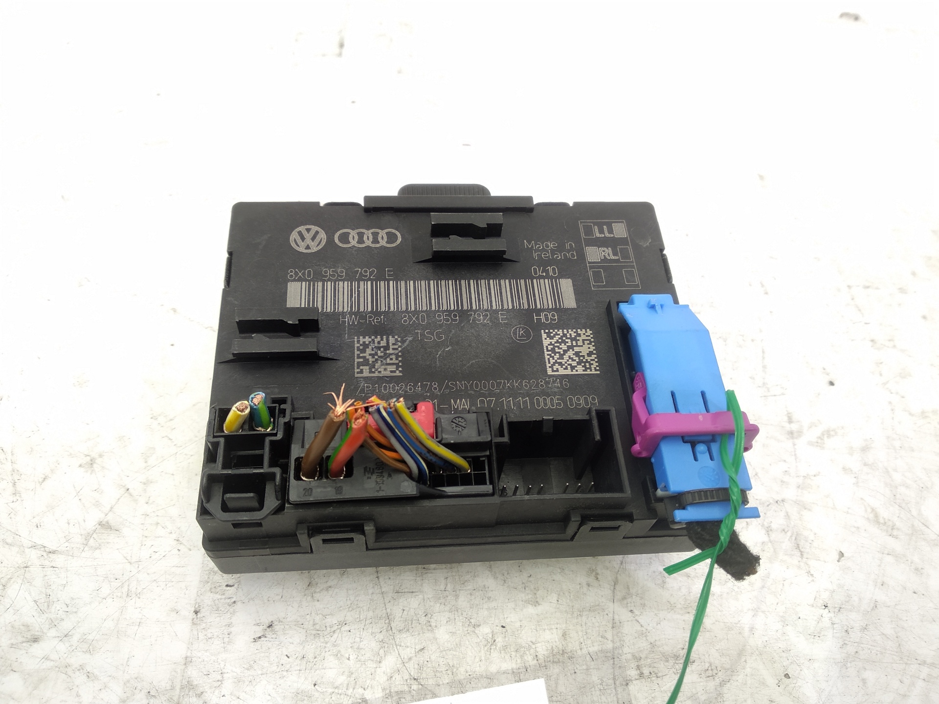 AUDI A1 8X (2010-2020) Other Control Units 8X0959792E,8X0959792E,8X0959792E 24515323