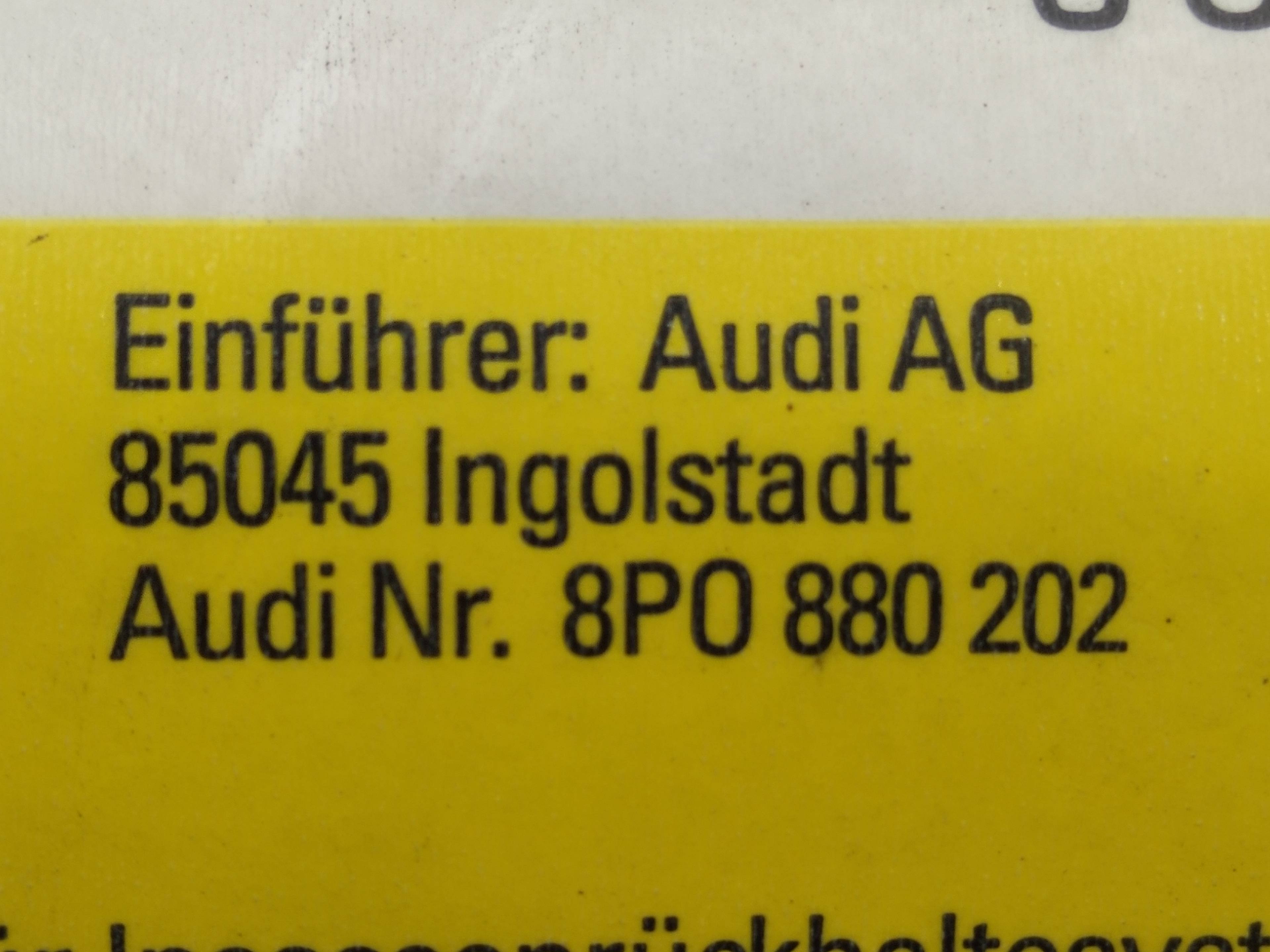 AUDI A2 8Z (1999-2005) Other part 8P0880202, 8P0880202, 8P0880202 19333734