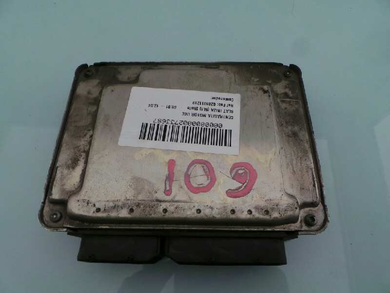 SEAT Ibiza 3 generation (2002-2008) Блок управления двигателем 0281011219,0281011219 24664431