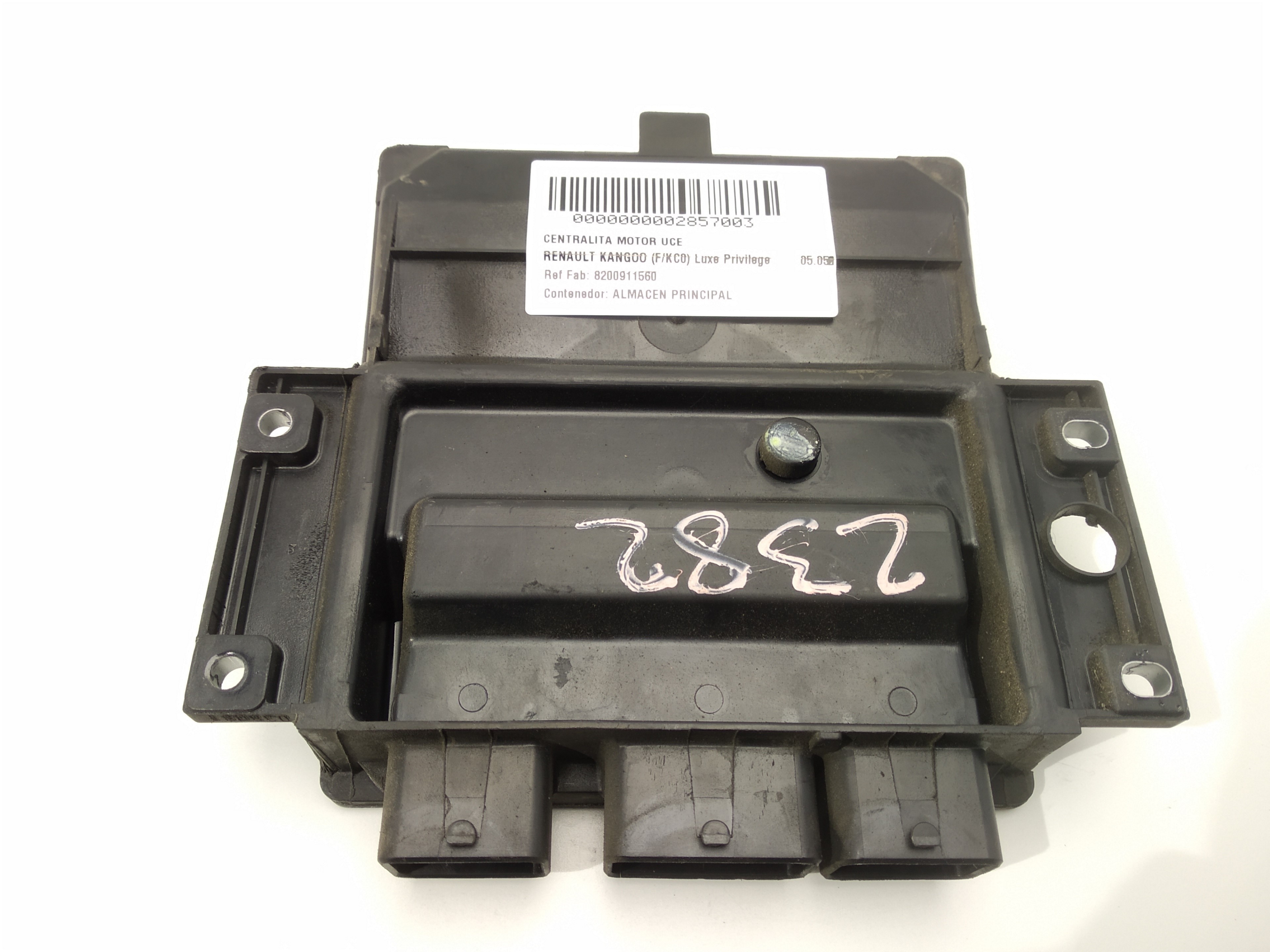 RENAULT Kangoo 1 generation (1998-2009) Variklio kompiuteris 8200911560,8200911560,8200911560 19342988