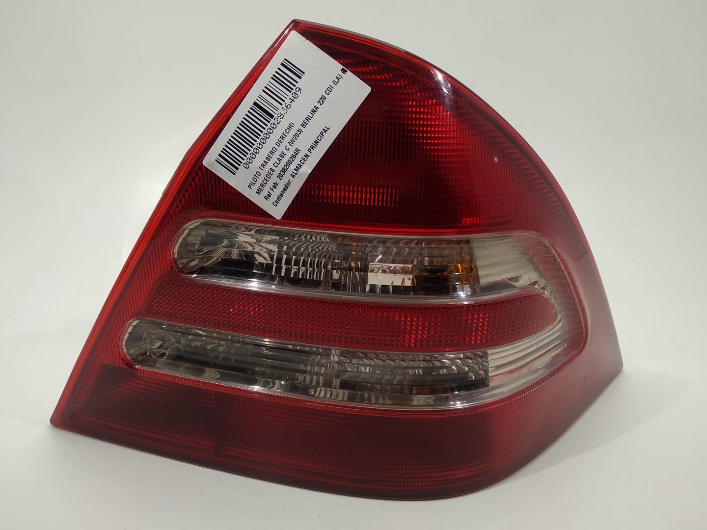 MERCEDES-BENZ C-Class W203/S203/CL203 (2000-2008) Rear Right Taillight Lamp 2038200264R, 2038200264R, 2038200264R 24666128