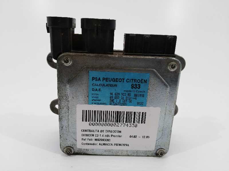 TOYOTA C3 1 generation (2002-2010) Other part 9662993380 25288782