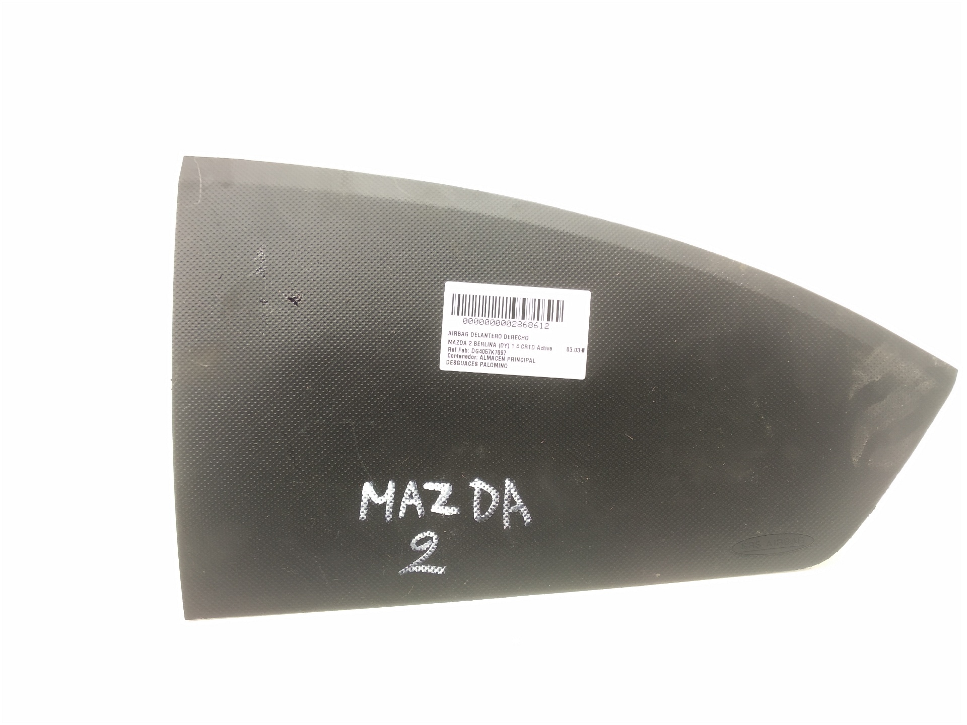 MAZDA 2 1 generation (2003-2007) Annen del DG4057K7097, DG4057K7097, DG4057K7097 24513651