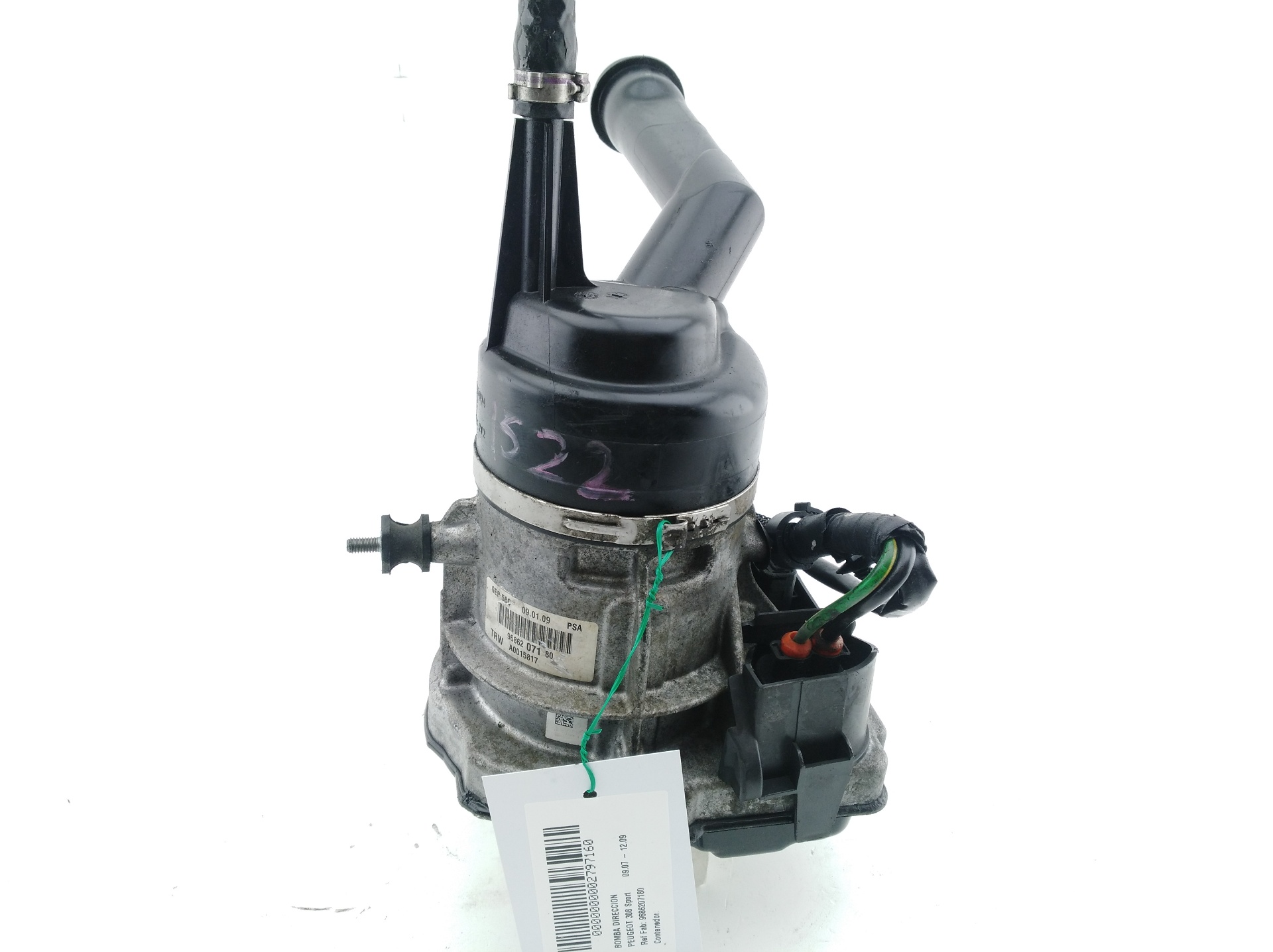 PEUGEOT 308 T7 (2007-2015) Power Steering Pump 9686207180,9686207180,9686207180 24665357