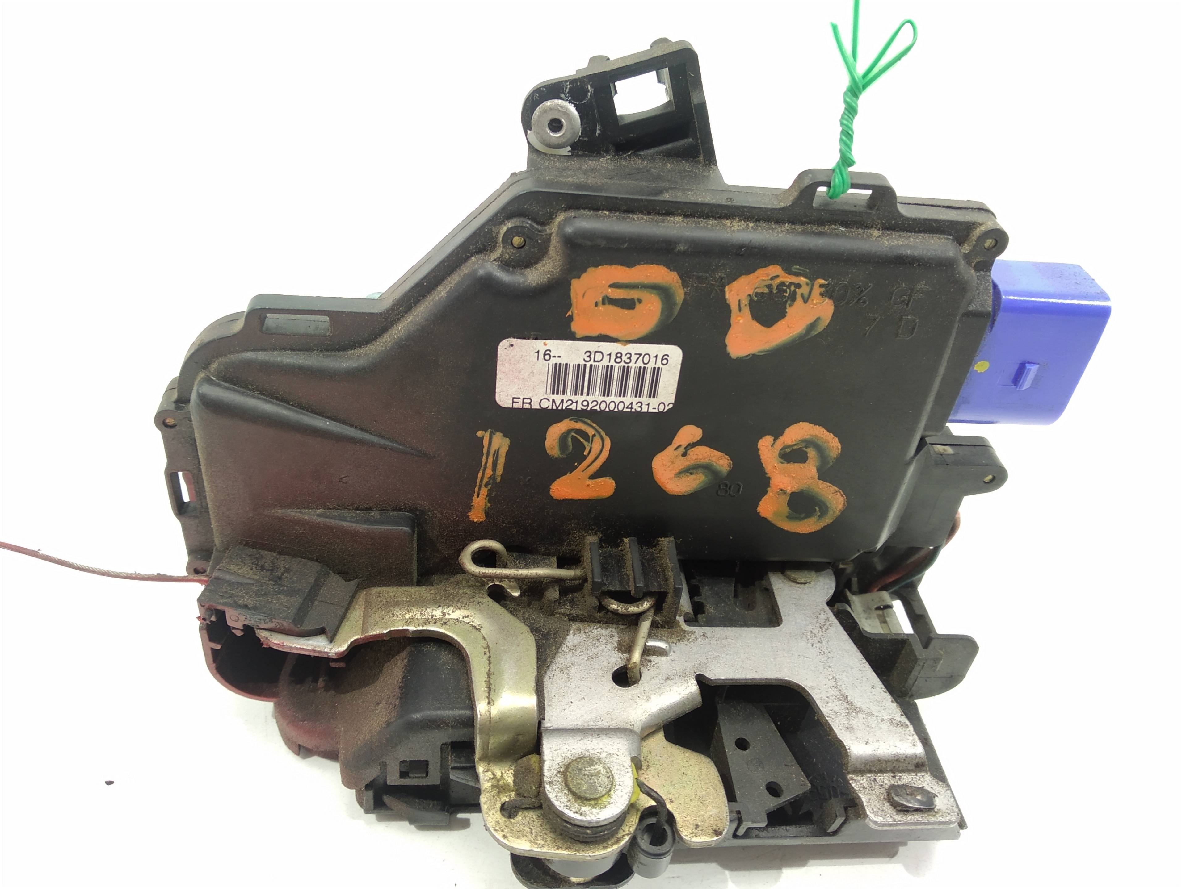 SEAT Toledo 3 generation (2004-2010) Front Right Door Lock 3D1837016 25289112