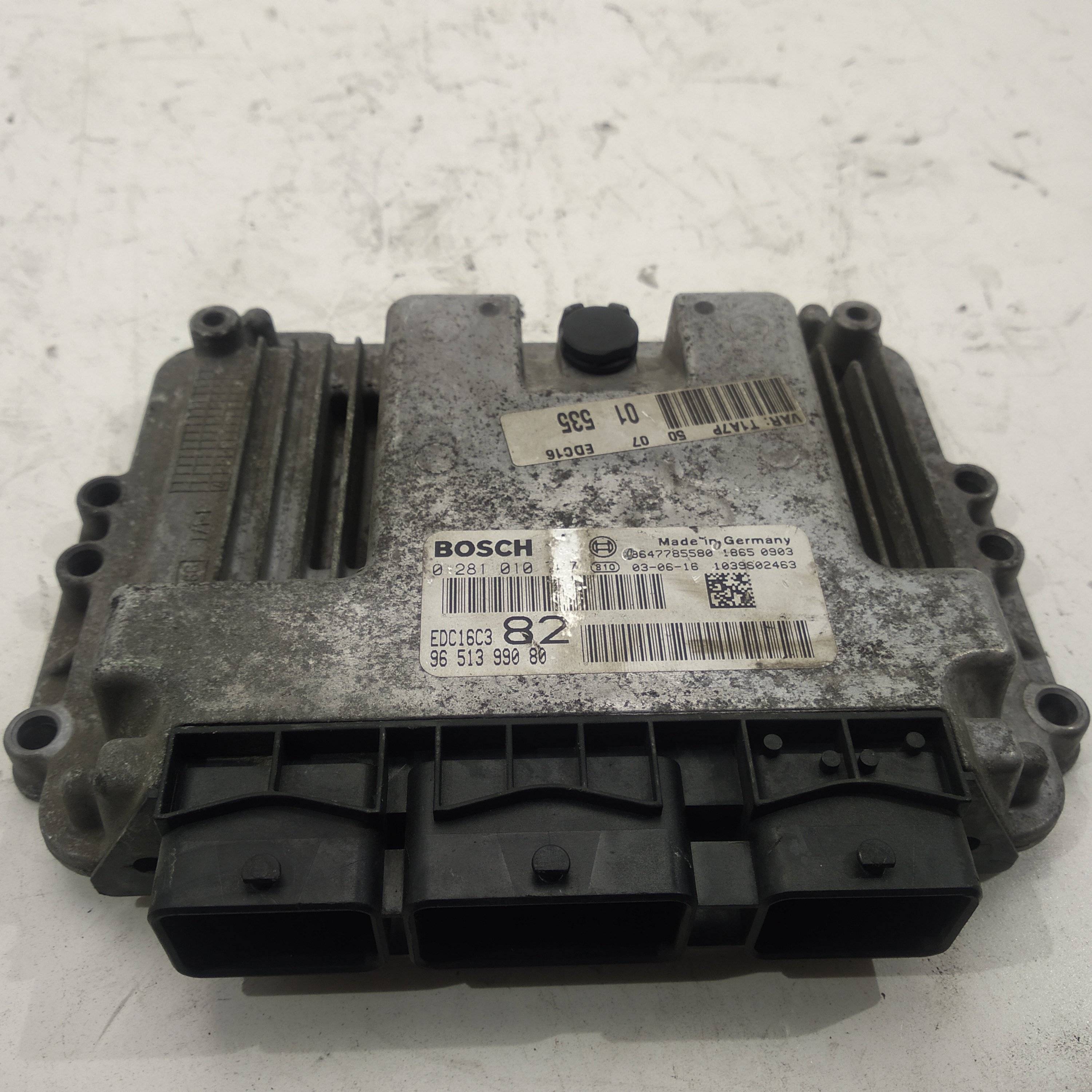 RENAULT 206 1 generation (1998-2009) Engine Control Unit ECU 9651399080, 9651399080 19330469