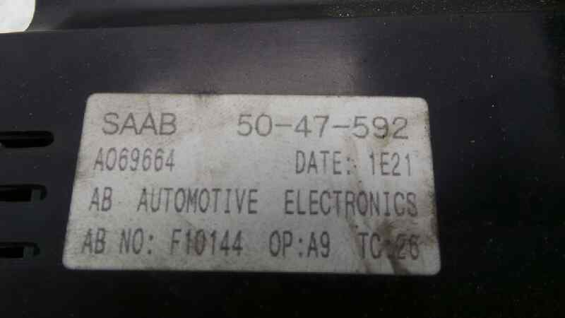 SAAB 95 1 generation (1959-1977) Klimato kontrolės (klimos) valdymas 5047592, 5047592, 5047592 24489025