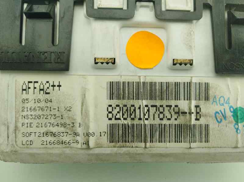 RENAULT Megane 2 generation (2002-2012) Other Interior Parts 8200107839B,8200107839B 19272196