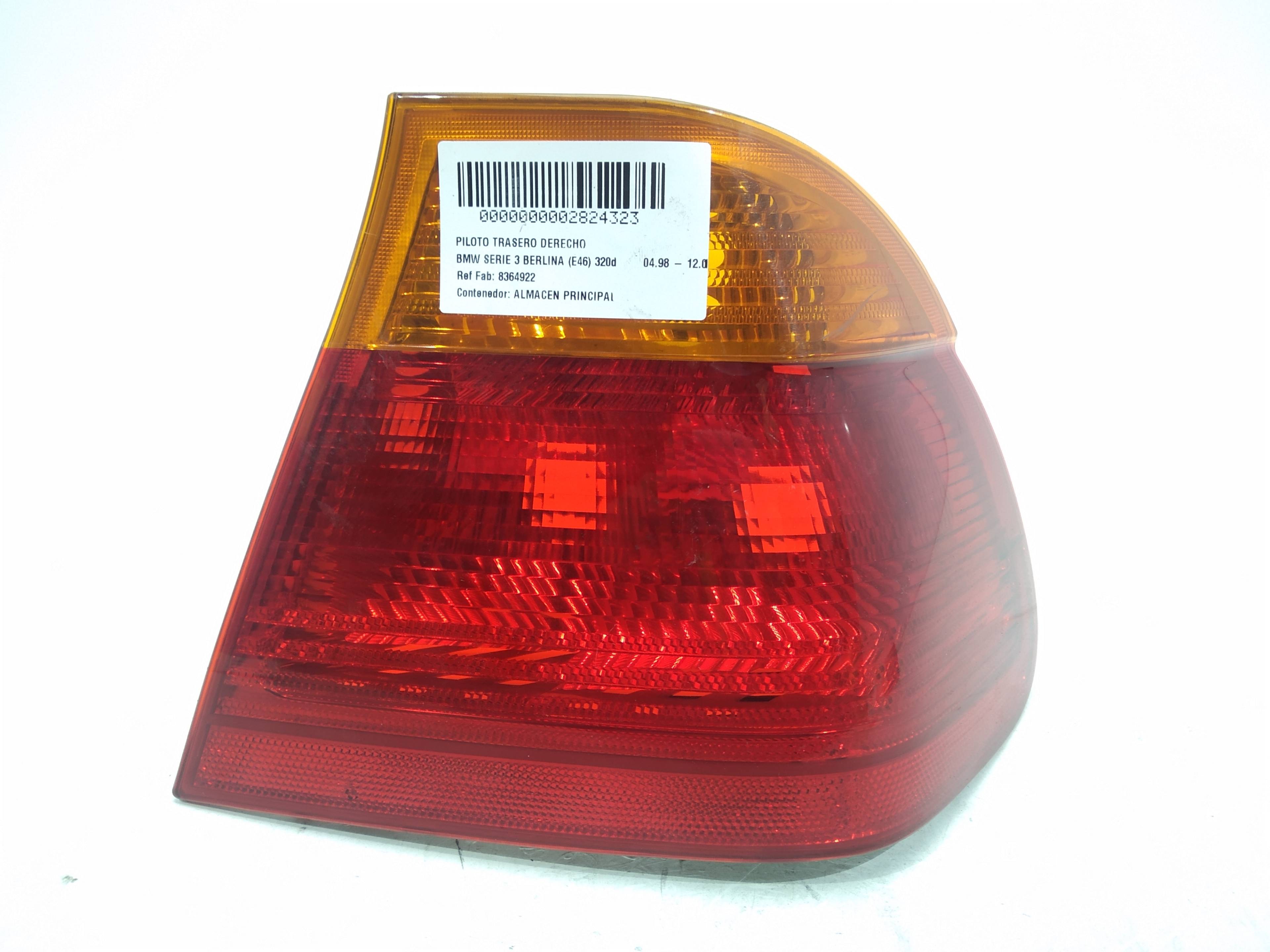 BMW 3 Series E46 (1997-2006) Rear Right Taillight Lamp 8364922, 8364922, 8364922 19318237