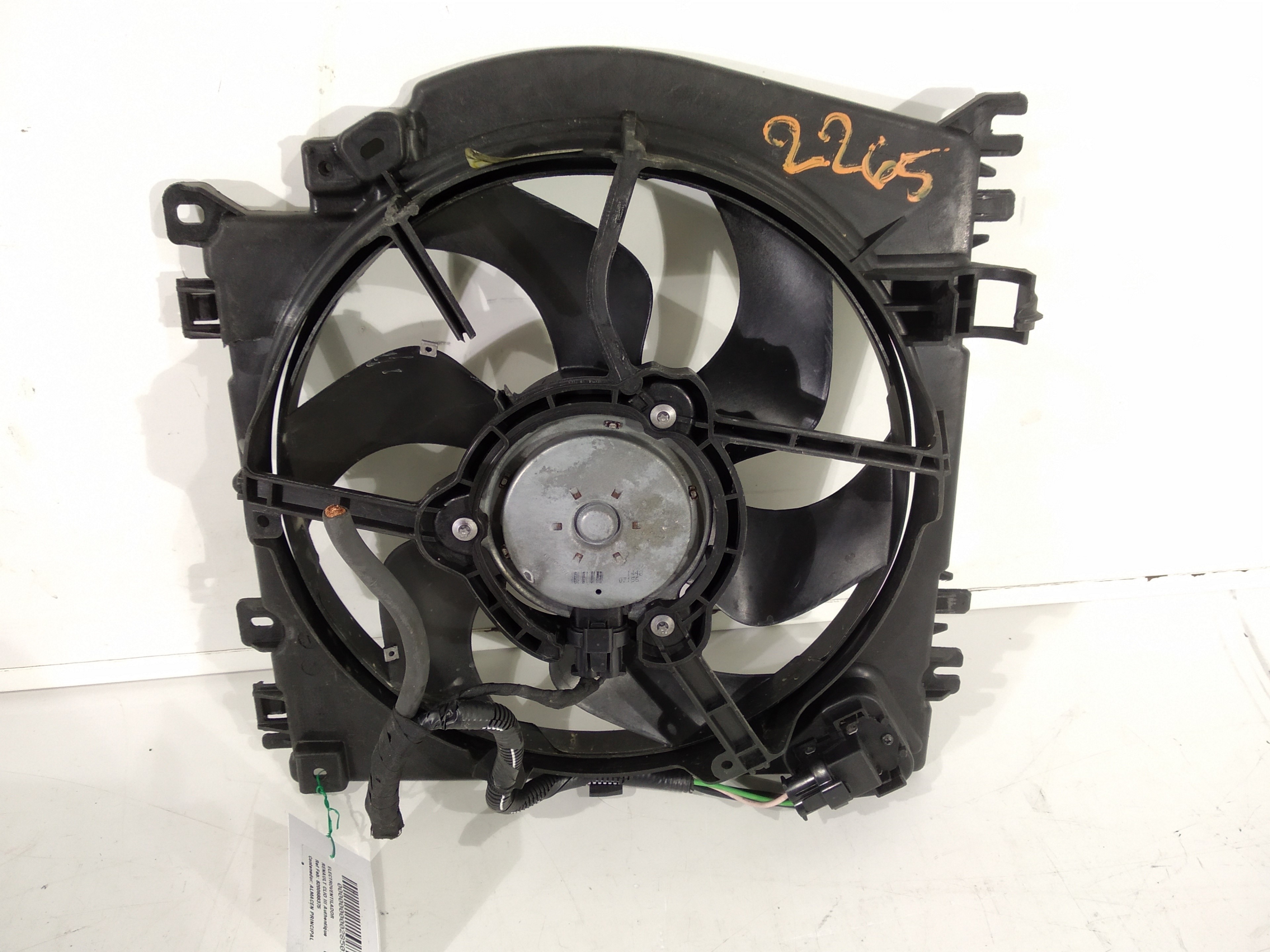 RENAULT Clio 2 generation (1998-2013) Diffuser Fan 8200688375,8200688375 19337348