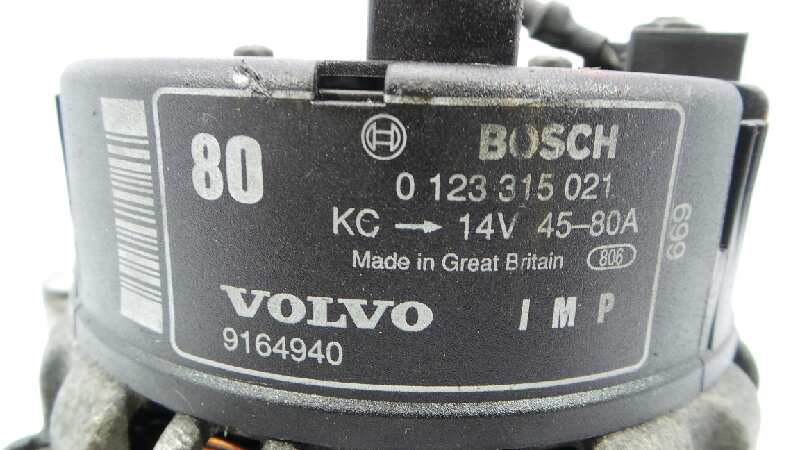 VOLVO S40 1 generation (1996-2004) Dynamo 0123315021, 0123315021 24489106