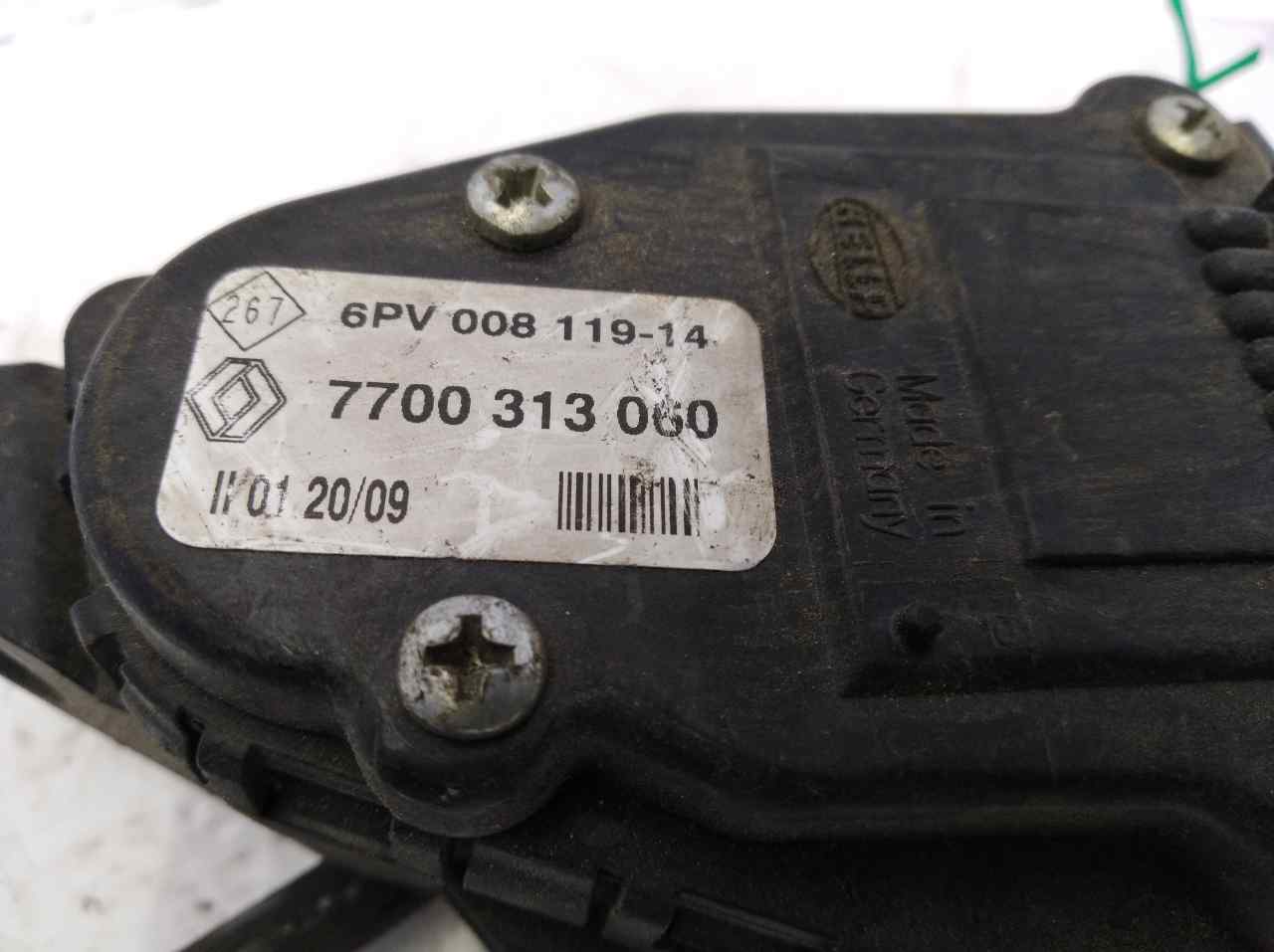 RENAULT Vivaro 1 generation (2002-2014) Throttle Pedal 7700313060 25304949