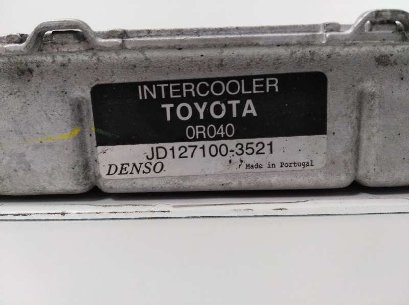 TOYOTA Verso 1 generation (2009-2015) Intercooler Radiator JD1271003521, JD1271003521 19271441