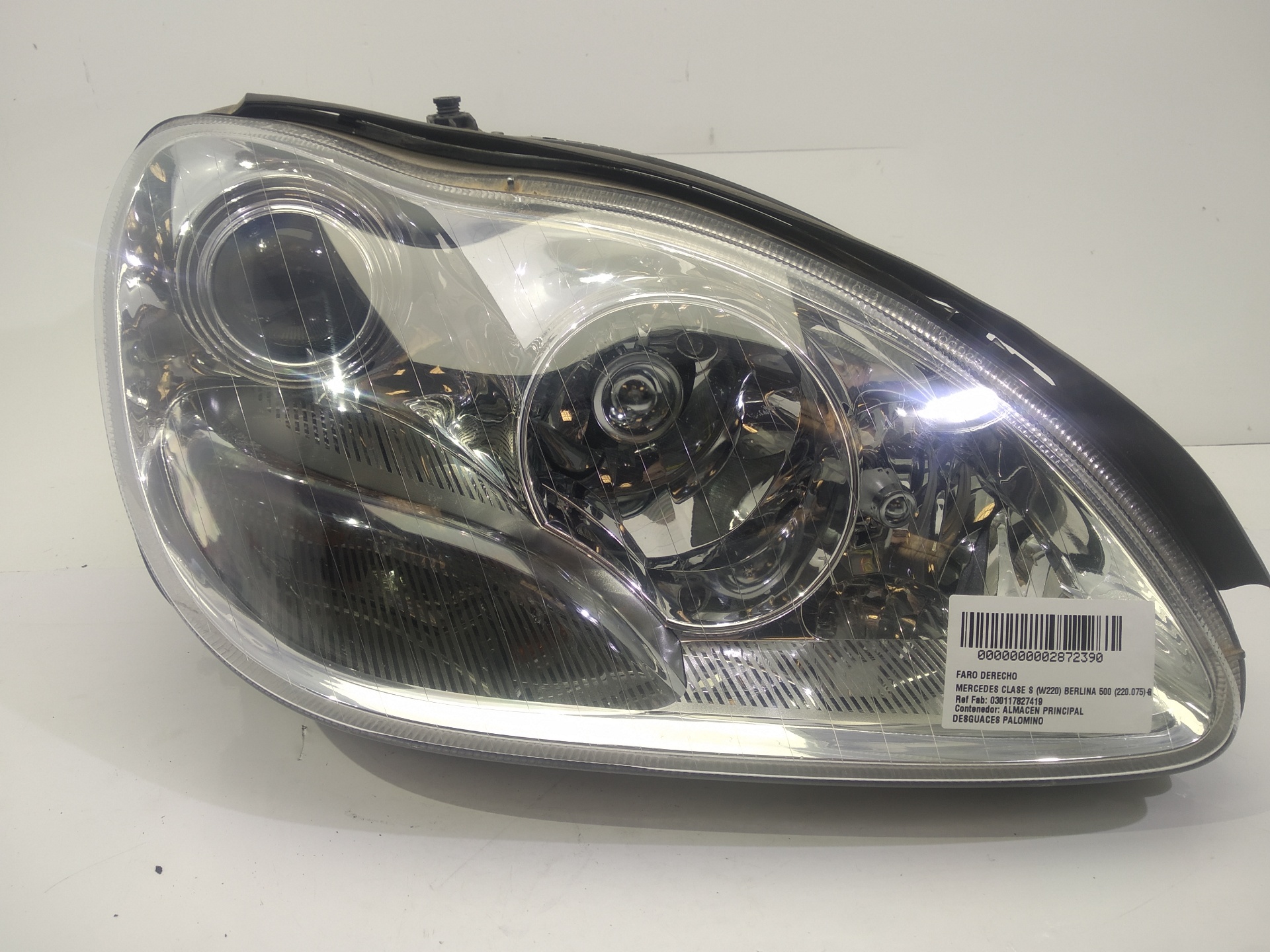 MERCEDES-BENZ S-Class W220 (1998-2005) Front Høyre Frontlykt 030117827419,030117827419,030117827419 24515719