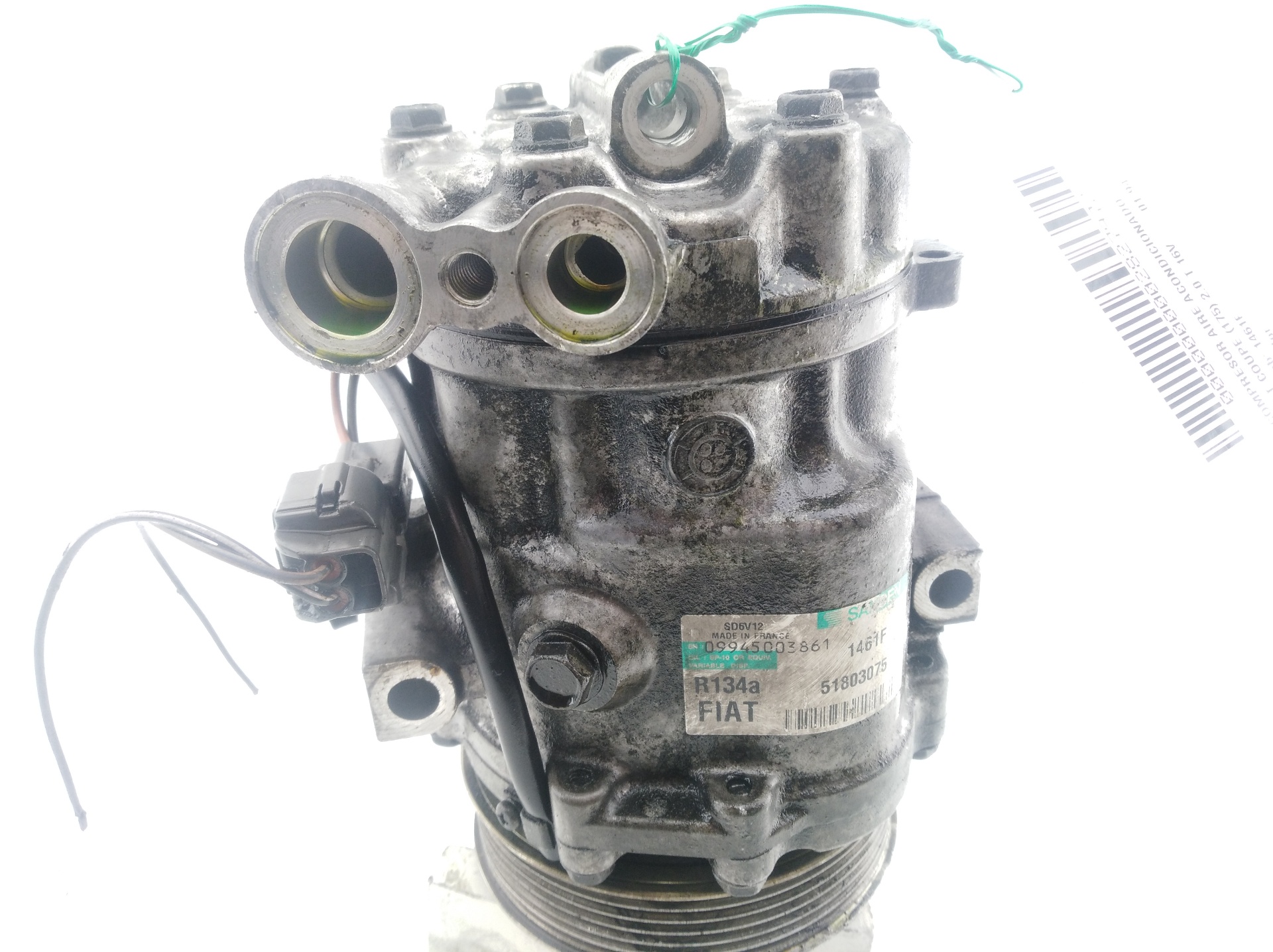 FIAT 1 generation (1993-2000) Air Condition Pump 1461F, 1461F, 1461F 24665834