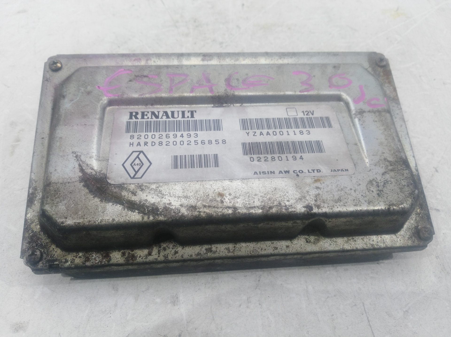 RENAULT Espace 4 generation (2002-2014) Unité de commande de boîte de vitesses 8200269493, 8200269493, 8200269493 19317392