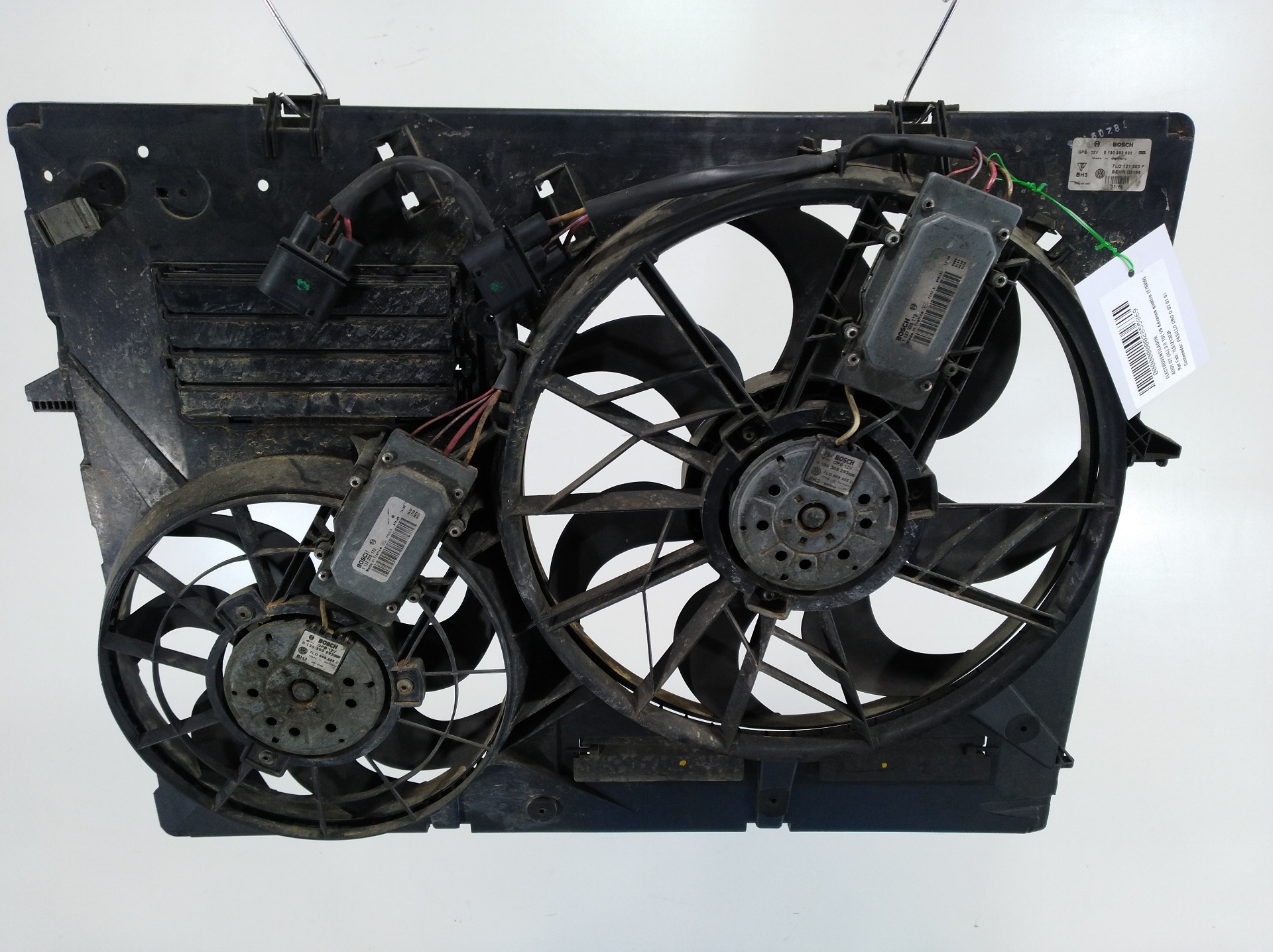 AUDI Q7 4L (2005-2015) Difūzoriaus ventiliatorius 7L0121203F, 7L0121203F, 7L0121203F 24666833