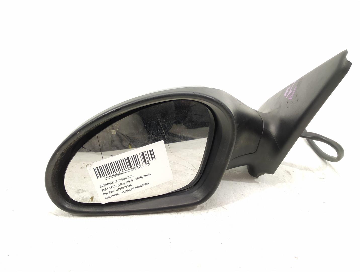 SEAT Leon 1 generation (1999-2005) Left Side Wing Mirror 1M0857933A, 1M0857933A, MANUAL 19322953