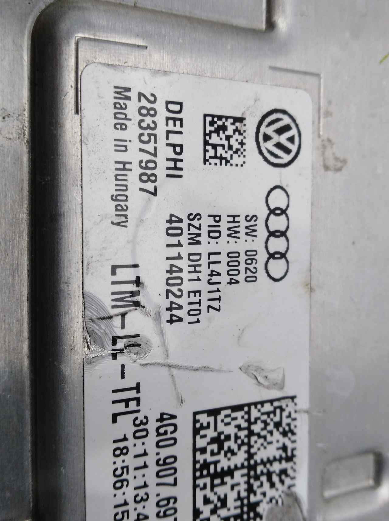 AUDI A6 C7/4G (2010-2020) Xenon lys kontrollenhet 4G0907697D, 4G0907697D, 4G0907697D 24513403