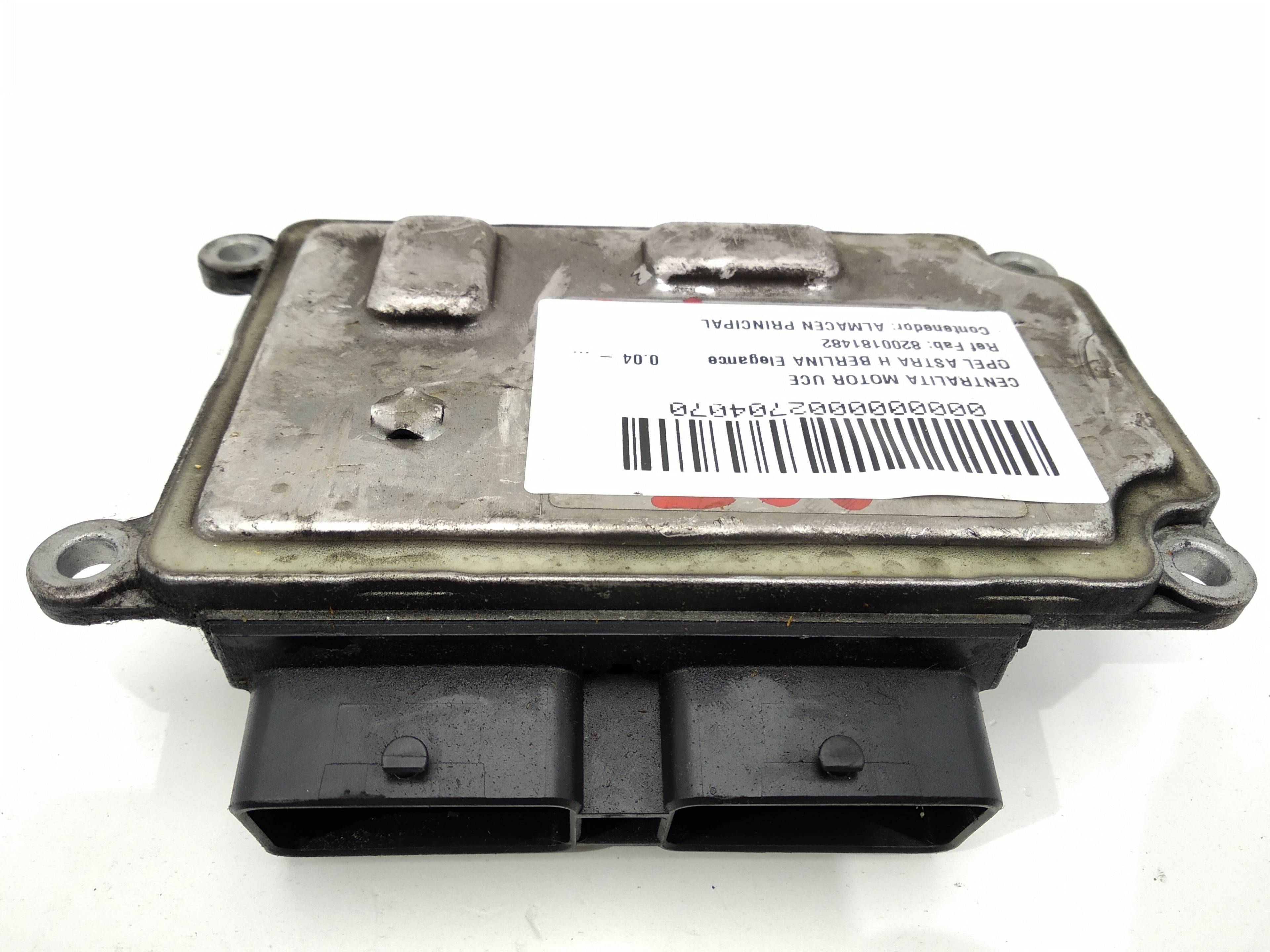 VAUXHALL Astra J (2009-2020) Блок керування двигуном ECU 8200181482,8200181482,8200181482 19198452