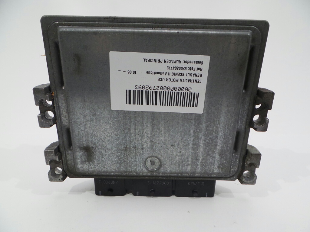 RENAULT Scenic 2 generation (2003-2010) Engine Control Unit ECU 8200804775,8200804775,8200804775 19289696